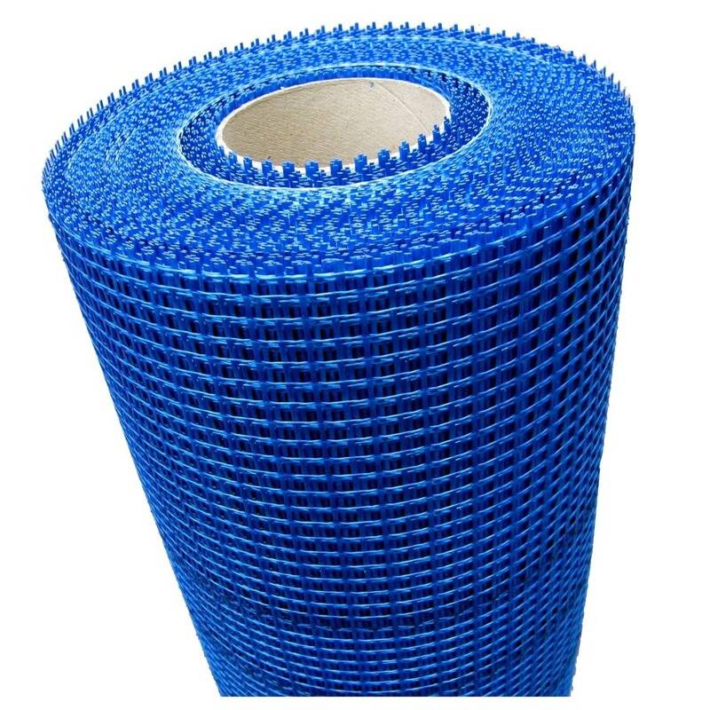 Außenputzgewebe Blau 13x13mm 100m² - Armierungsgewebe EU-Qualität alkalibeständig für Fassadenputz