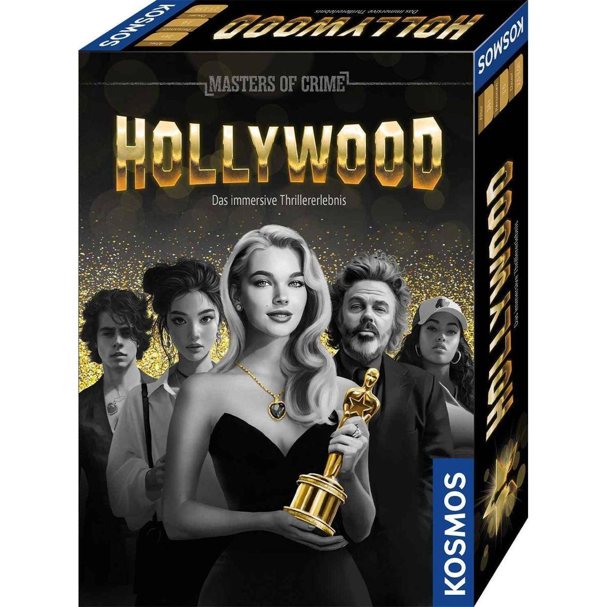 Schachtelcover für das Spiel „Masters of Crime: Hollywood