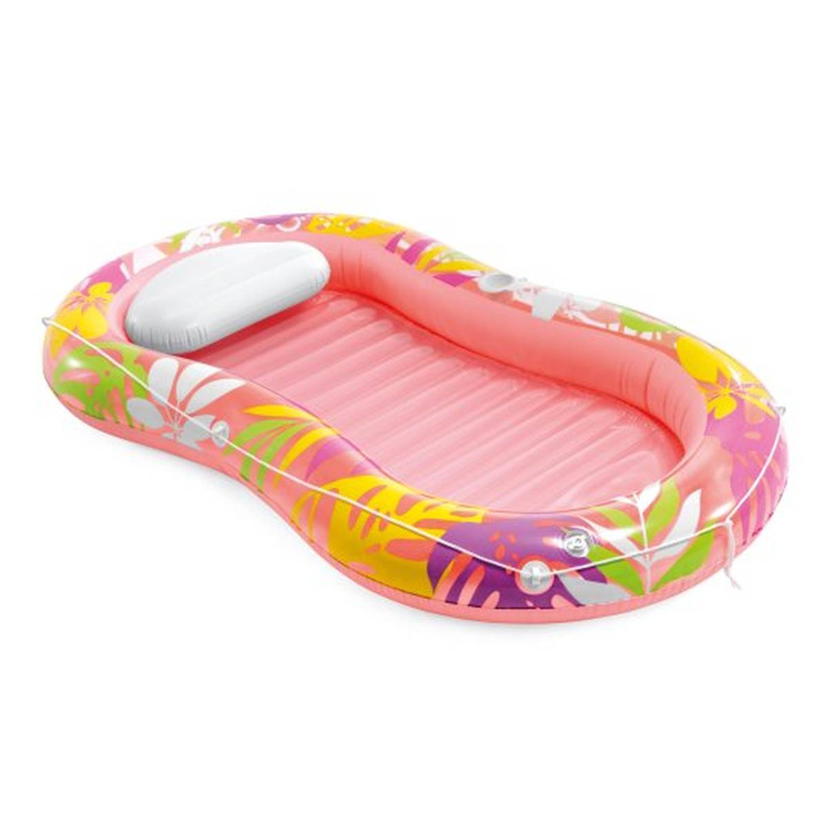 INTEX Luftmatratze Wasserliege 57803EU Tropical Oasis Lounger Pool 206x122x23cm
