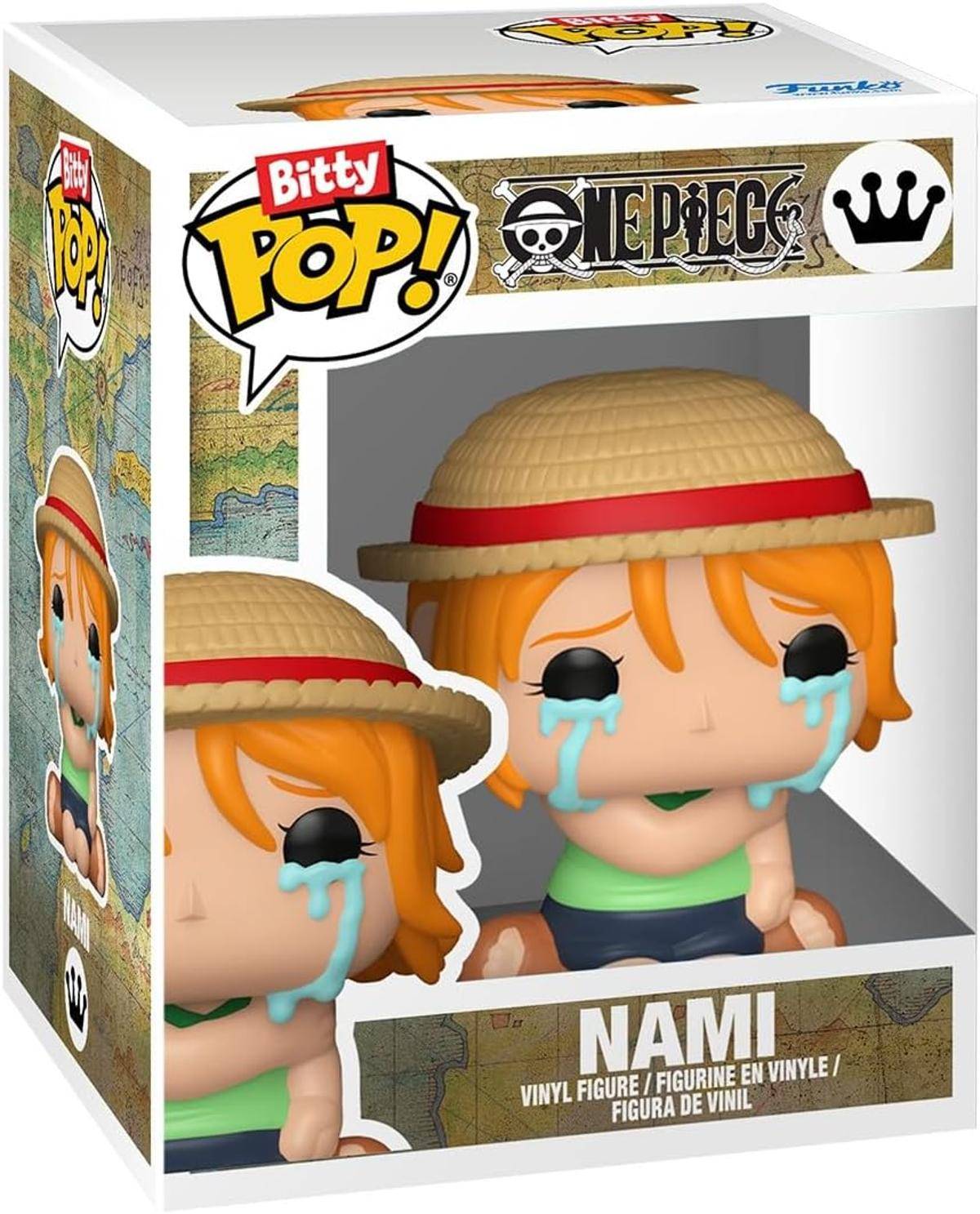 Funko Bitty POP! 4 Pack: One Piece Nami Arlong Nojiko Mystery Mini Figur 2,2 cm