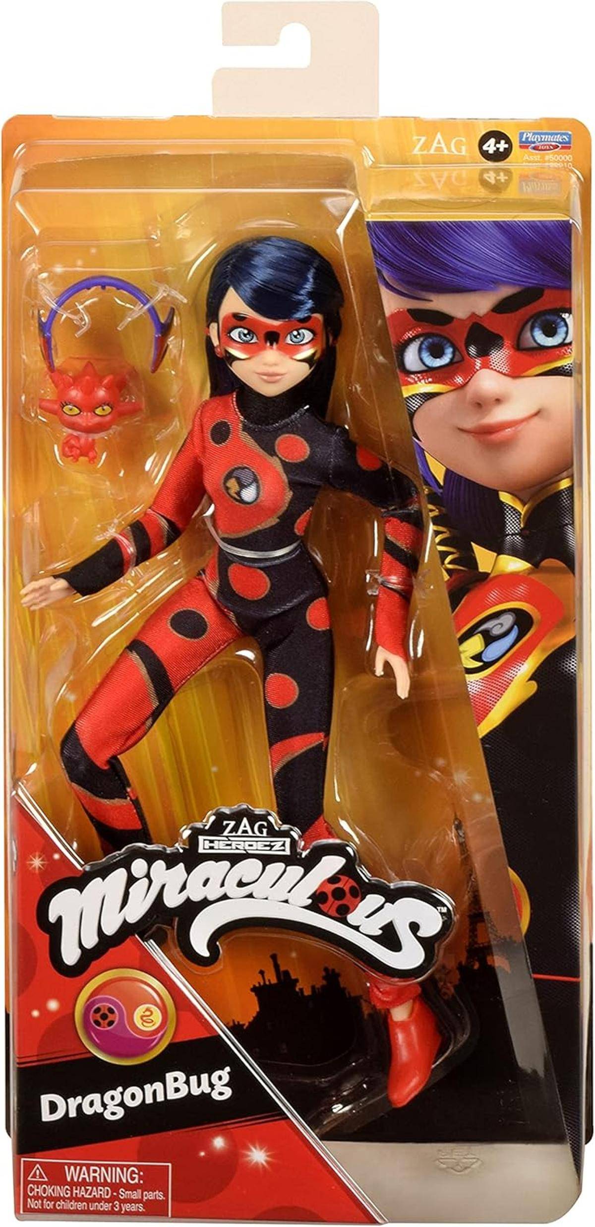 Bandai Miraculous Ladybug Puppe Dragon Bug 26cm Ankleidepuppe Superhelden P50010
