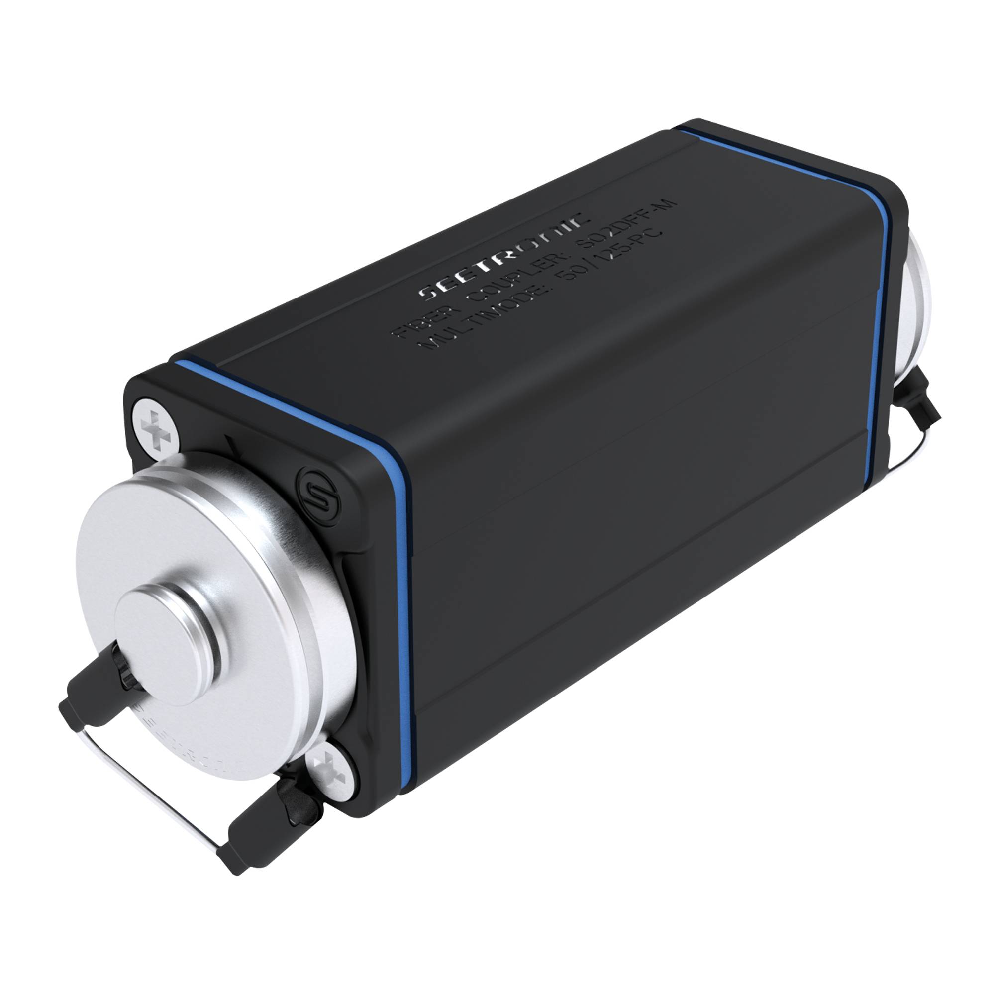 SEETRONIC Fibre optic coupler 2x SO2DF-Anschlüsse