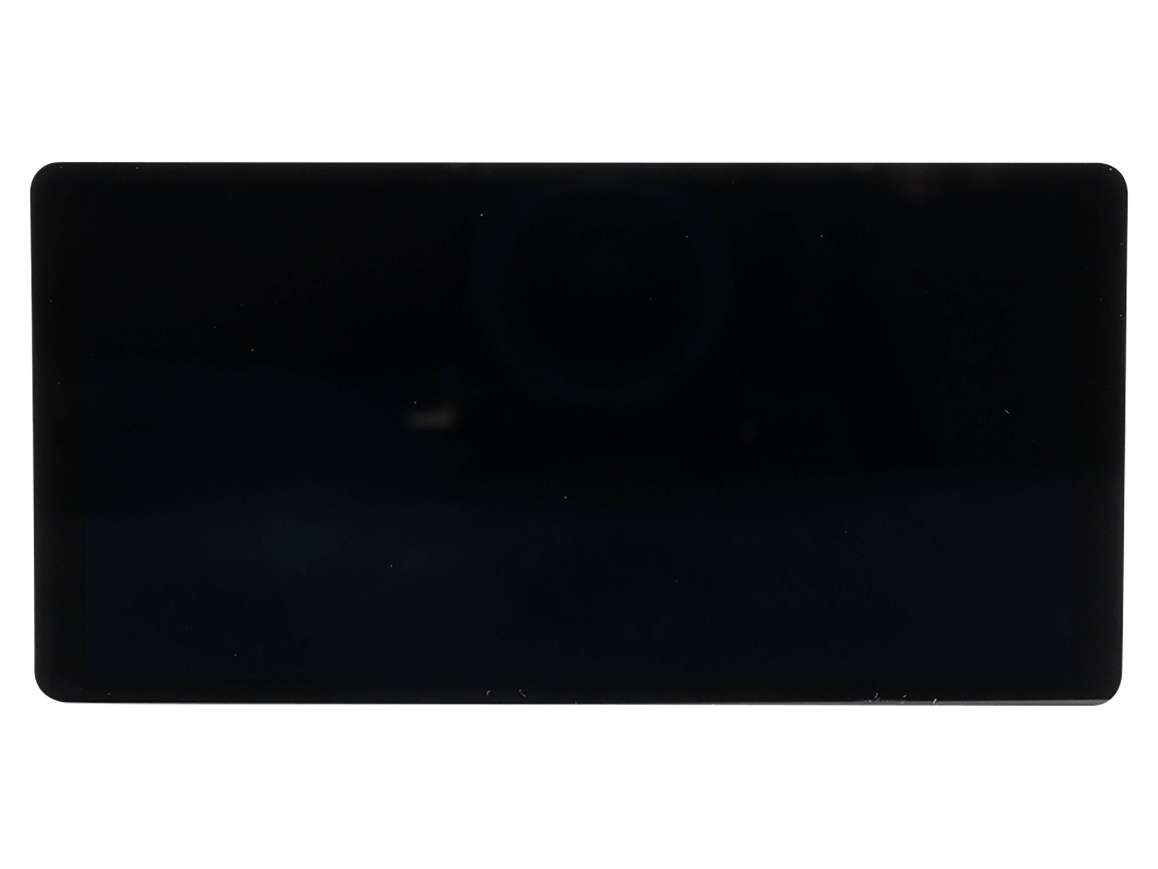 Ein durchgehend schwarzes Rechteck.