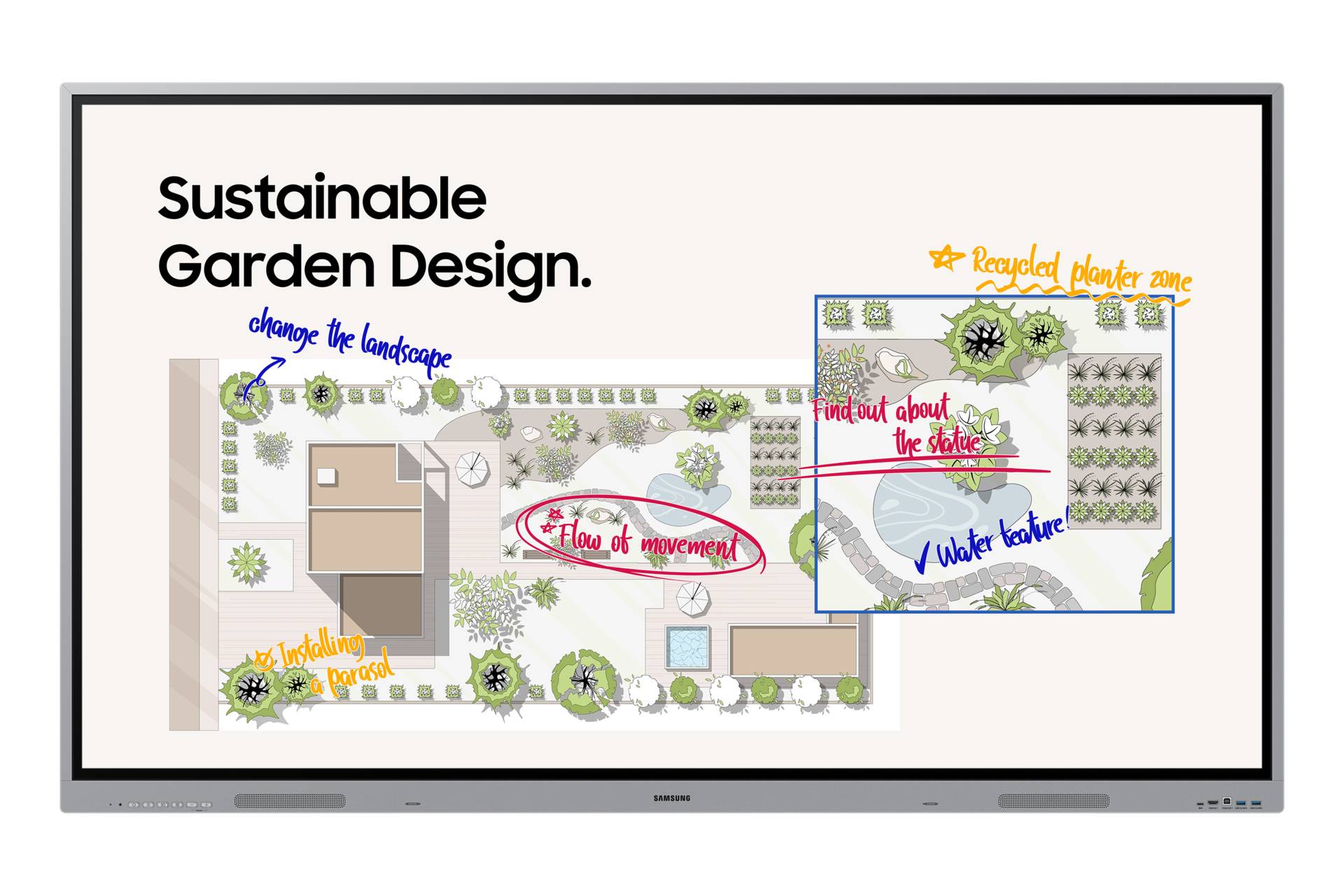 Samsung DS WE86FX IPS TOUCH 86''//3xHDMI/5xUSB/2xUSB-C - Digital-Projektor - IPS