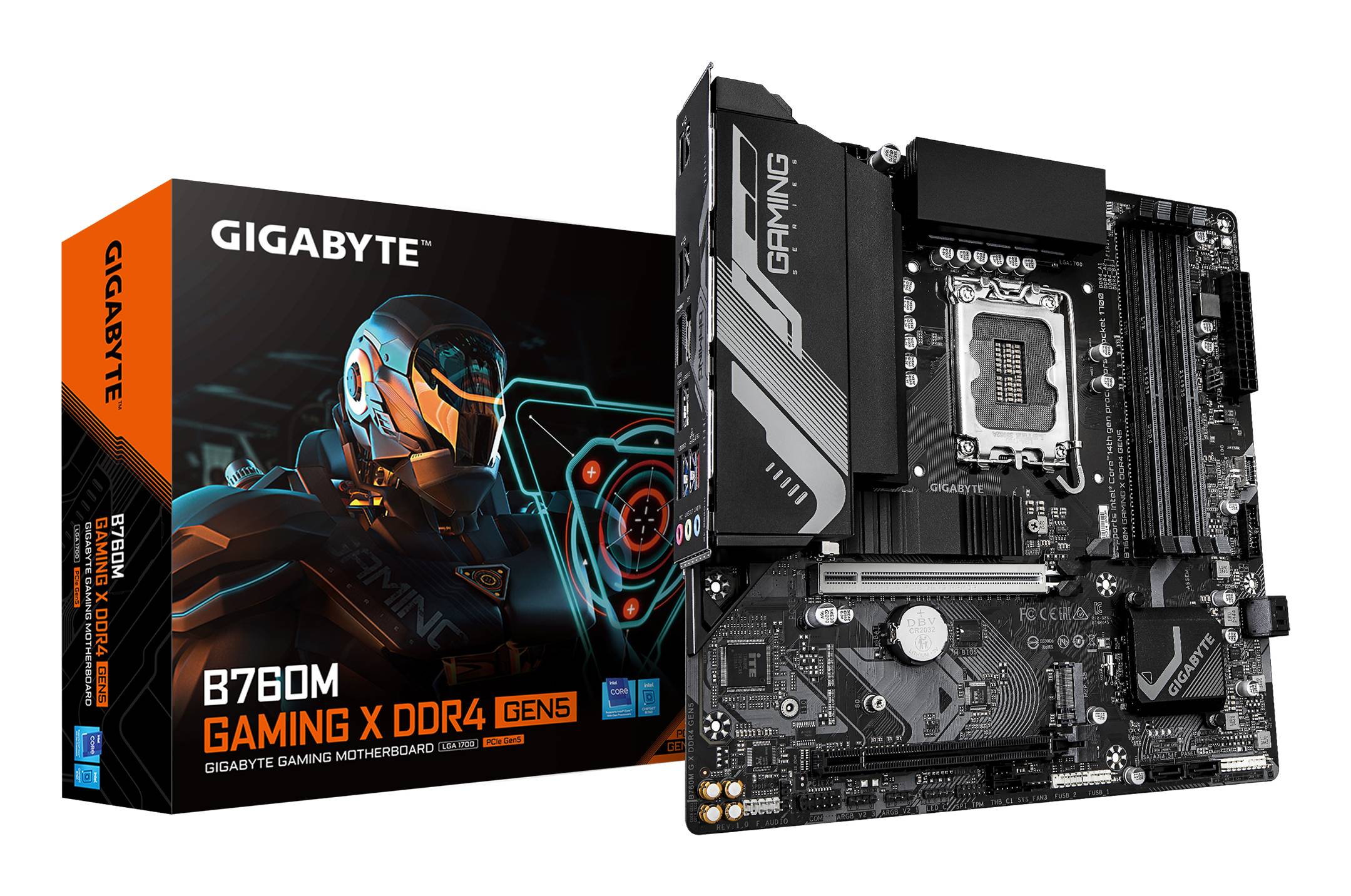 Gigabyte B760M Gaming X DDR4 GEN5 (B760,S1700,mATX,DDR4)