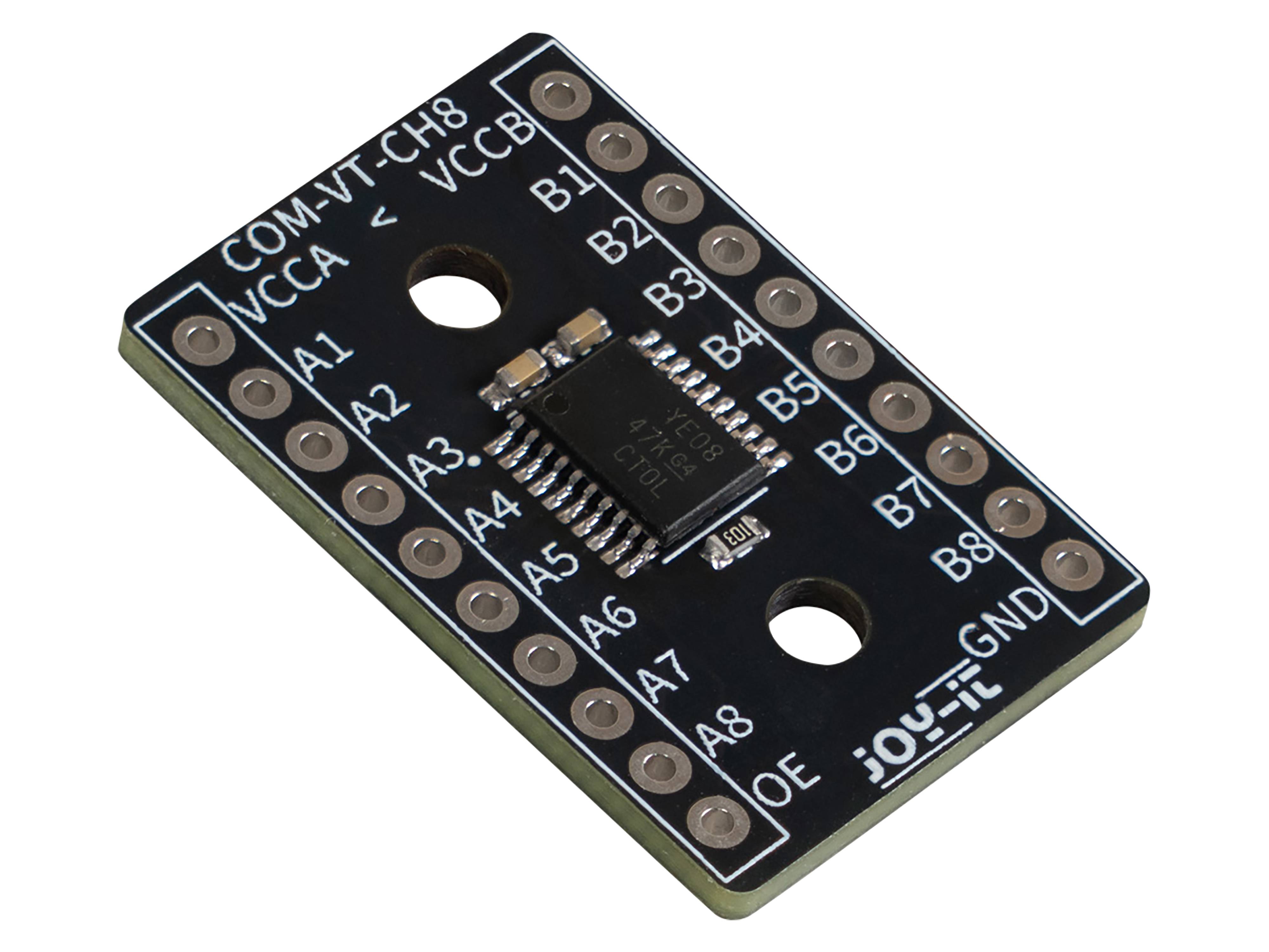 Ein integrierter Schaltkreis-Adapterbrett mit der Bezeichnung „VT163D