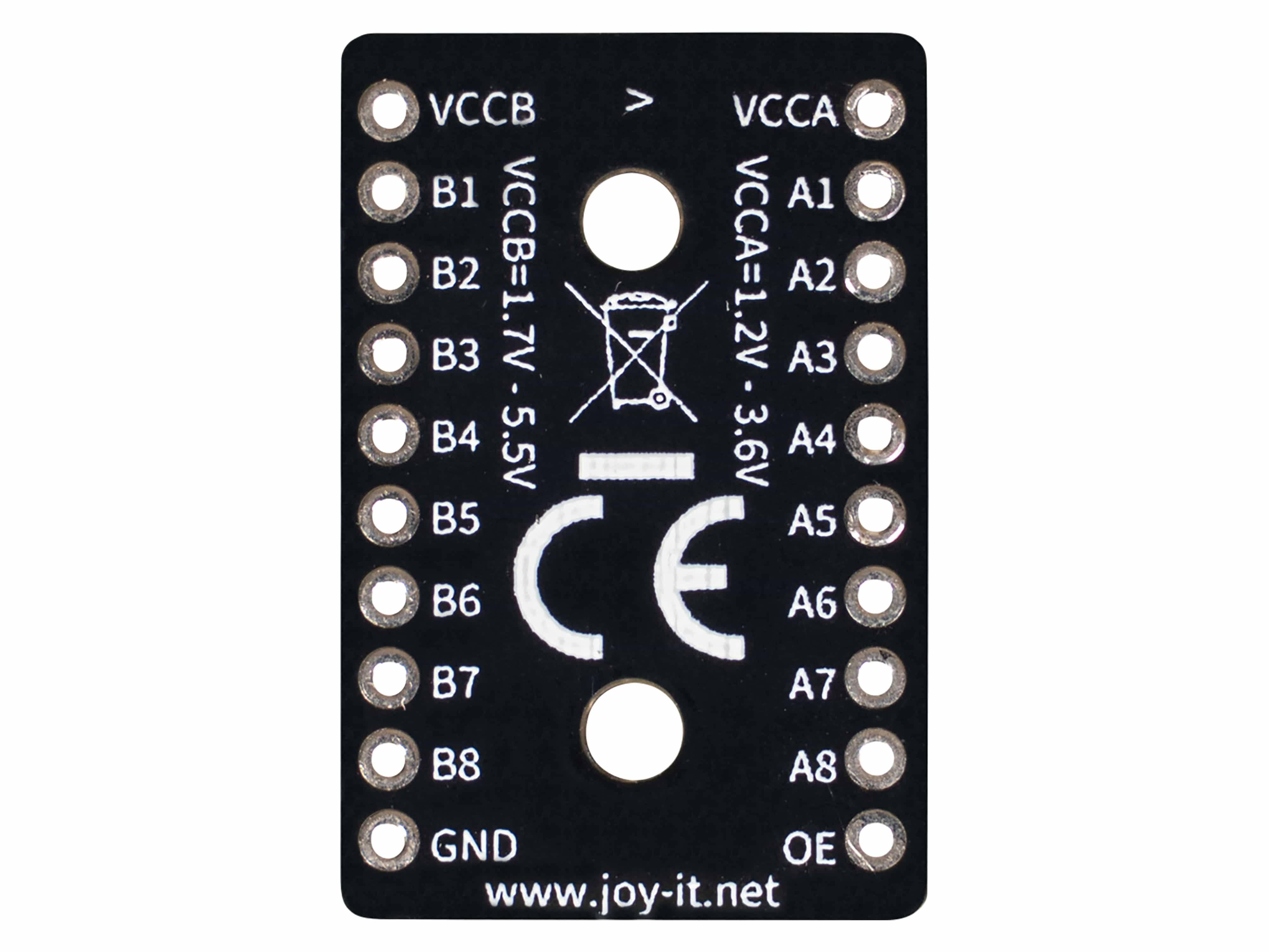 JOY-IT 8 Kanal-Pegelwandler, 1,2 - 5,5 V