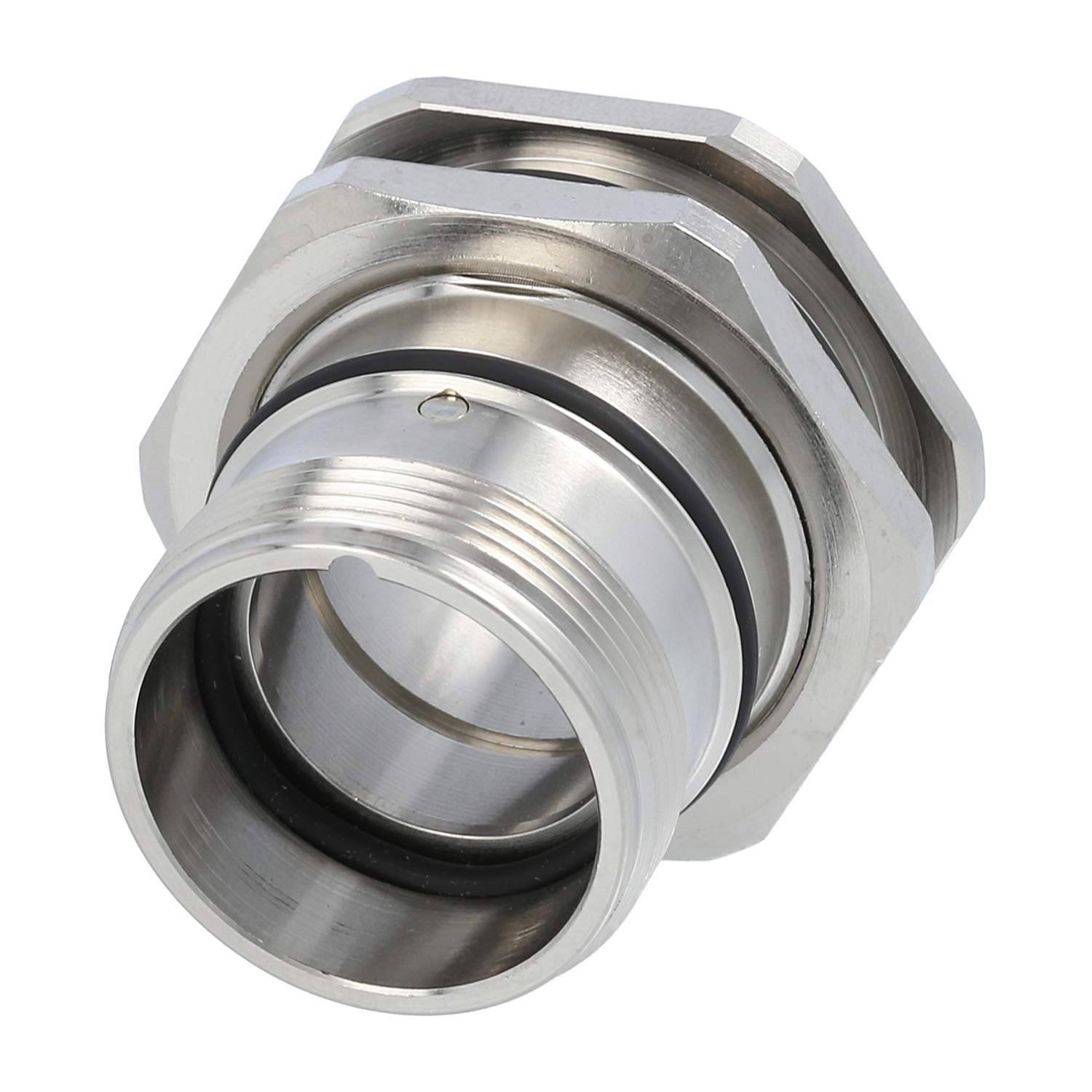 Phoenix Contact M23 RC Gerätesteckverbinder gerade Stift / Buchse Hinterwand Farbe silber - 24 Stück