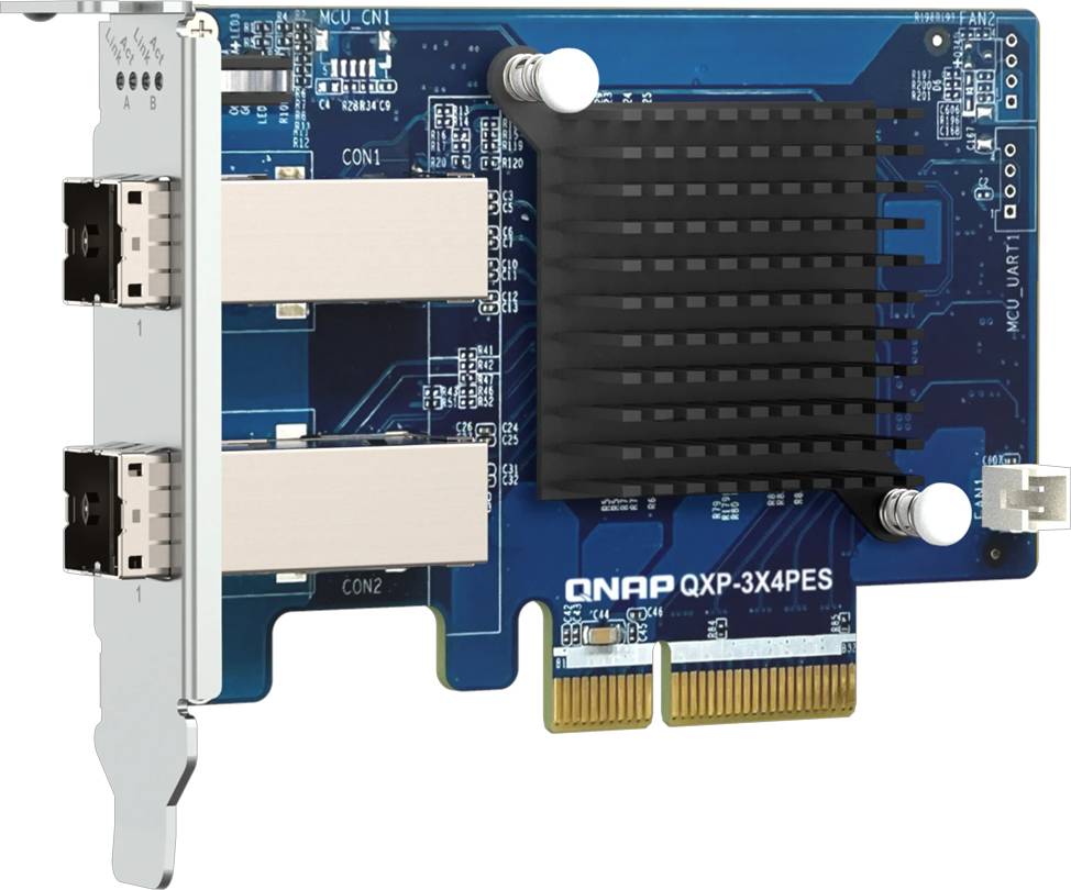 QNAP 2-port PCIe 3.0 x4 Erweiterungsmodul QXP-3X4PES