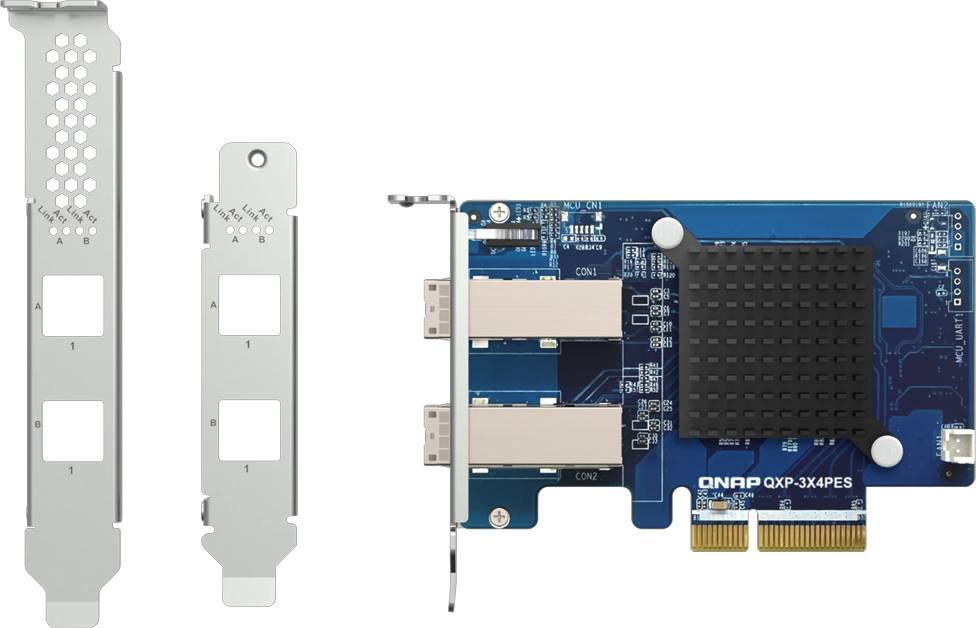 QNAP 2-port PCIe 3.0 x4 Erweiterungsmodul QXP-3X4PES
