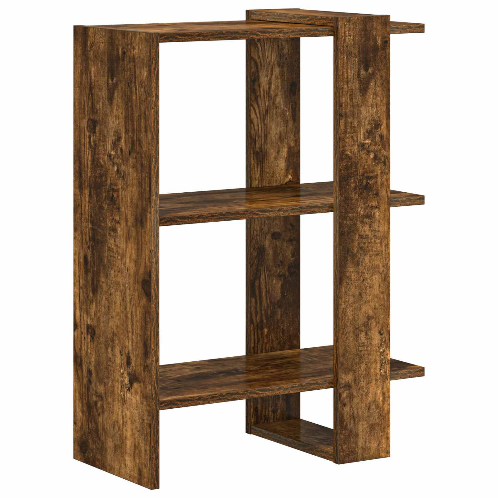 vidaXL Bücherregal Geräucherte Eiche 52 x 25 x 71,5 cm Holzwerkstoff