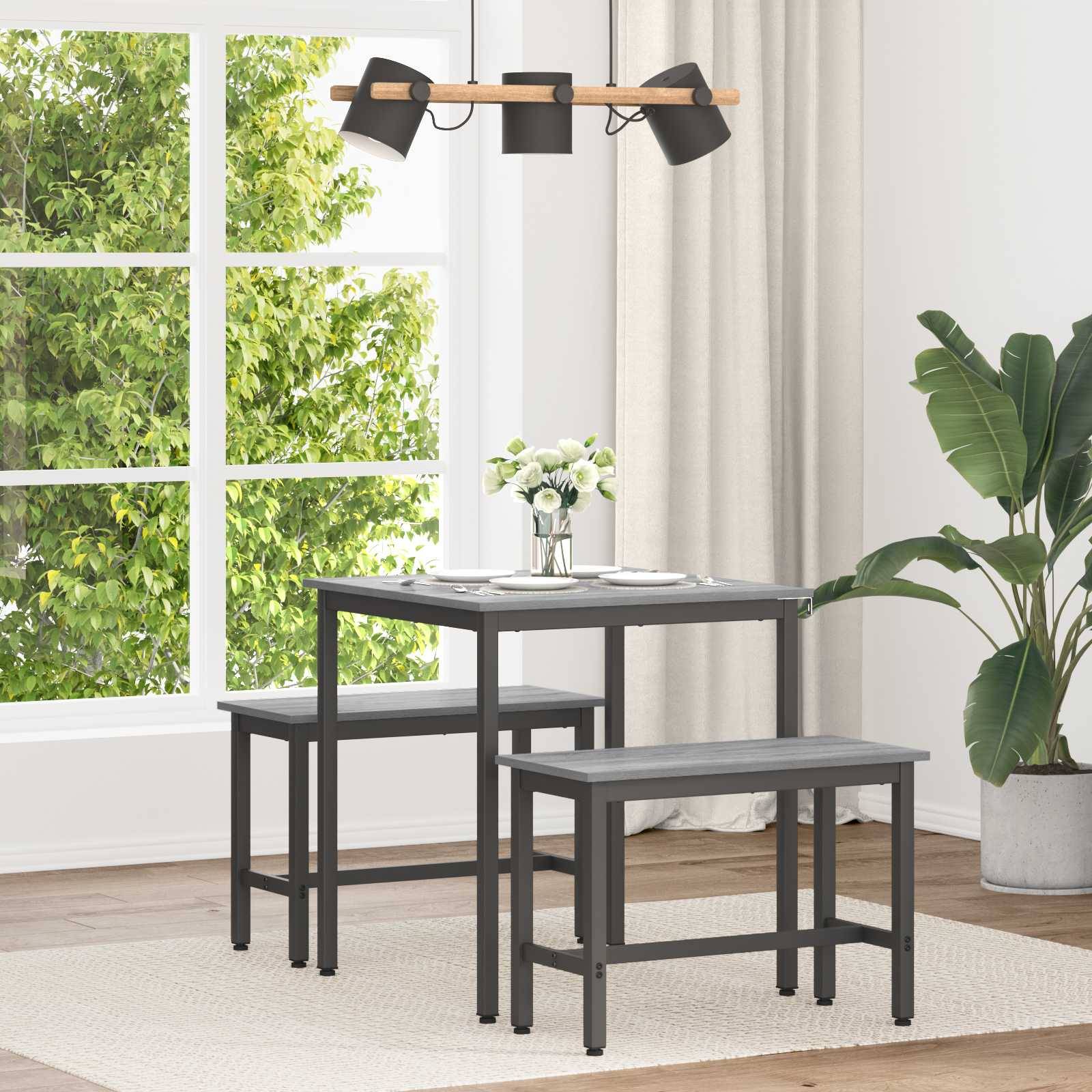 vidaXL Esstische 70 x 70 x 75 cm METALL