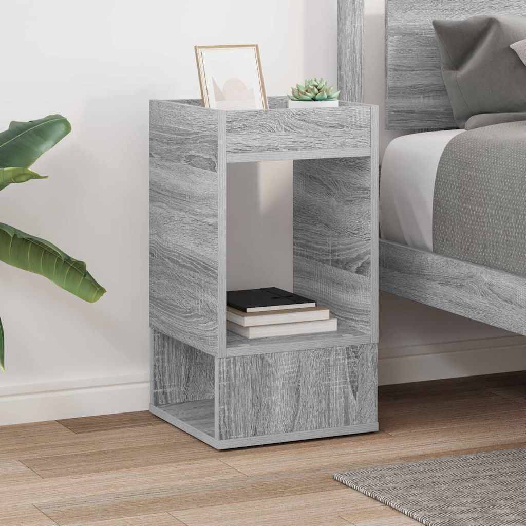 vidaXL Beistelltisch Graues Sonoma 30 x 30 x 56 cm Holzwerkstoff