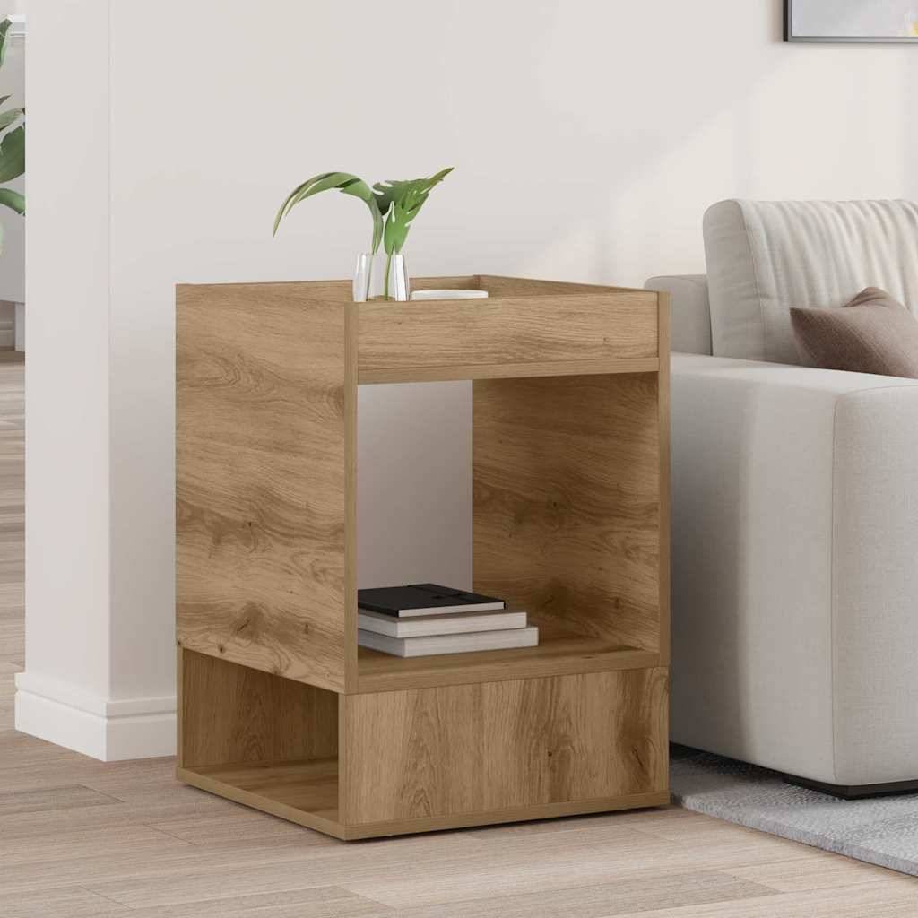 vidaXL Beistelltisch Artisan-Eiche 40 x 40 x 56 cm Holzwerkstoff