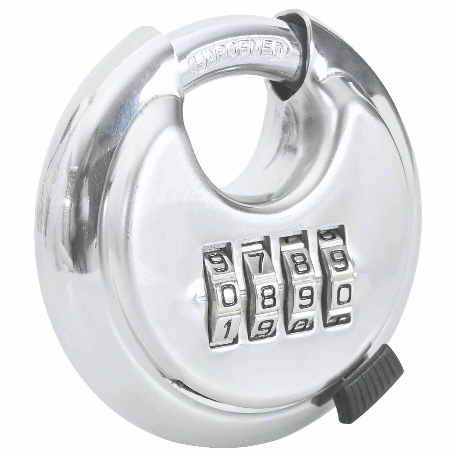 vidaXL Diskusschlösser mit Schlüsseln 6 pcs Silber 7 x 2,3 x 7 cm