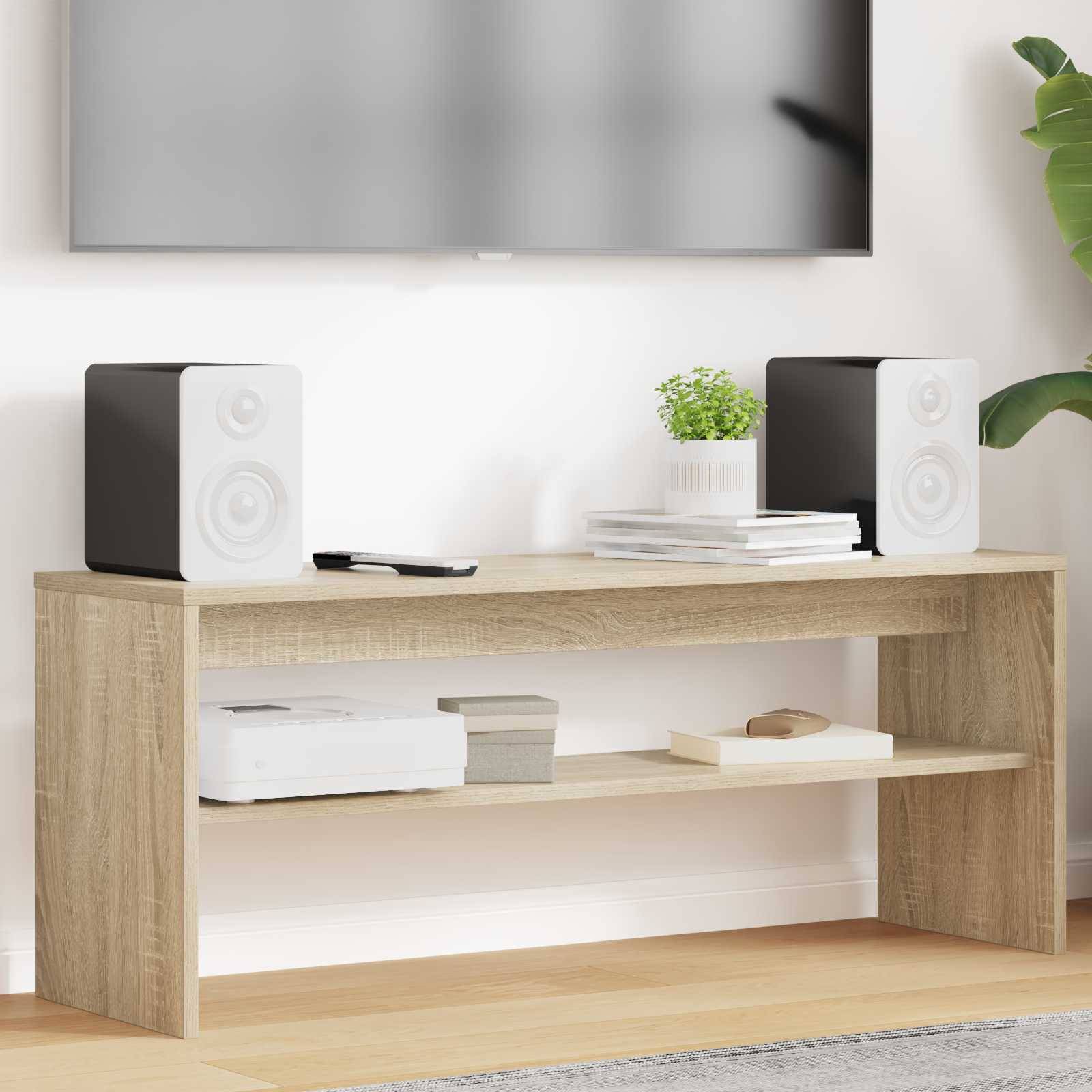 vidaXL TV-Schränk Sonoma-Eiche 100 x 30 x 40 cm Holzwerkstoff