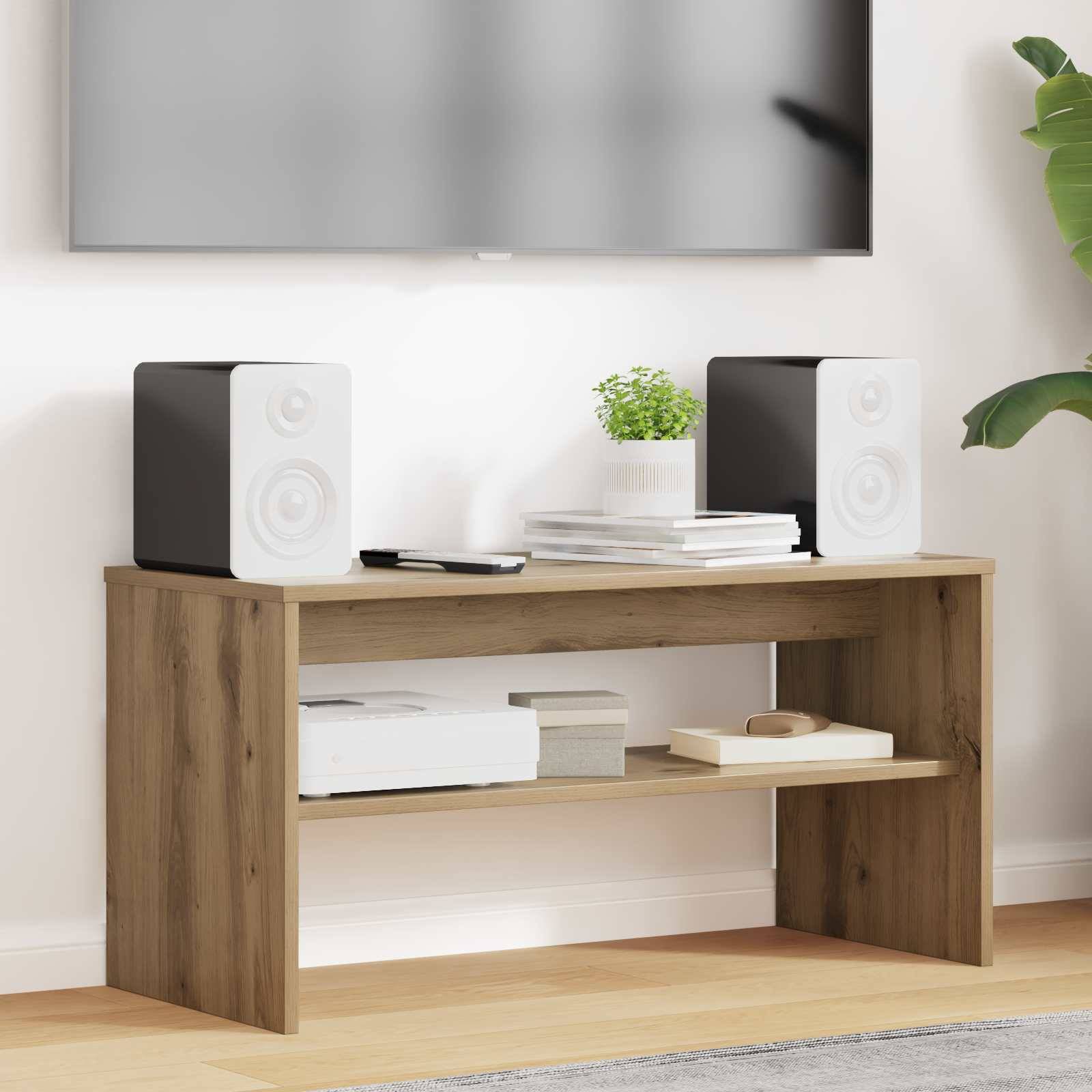 vidaXL TV-Schränk Artisan-Eiche 80 x 35 x 40 cm Holzwerkstoff