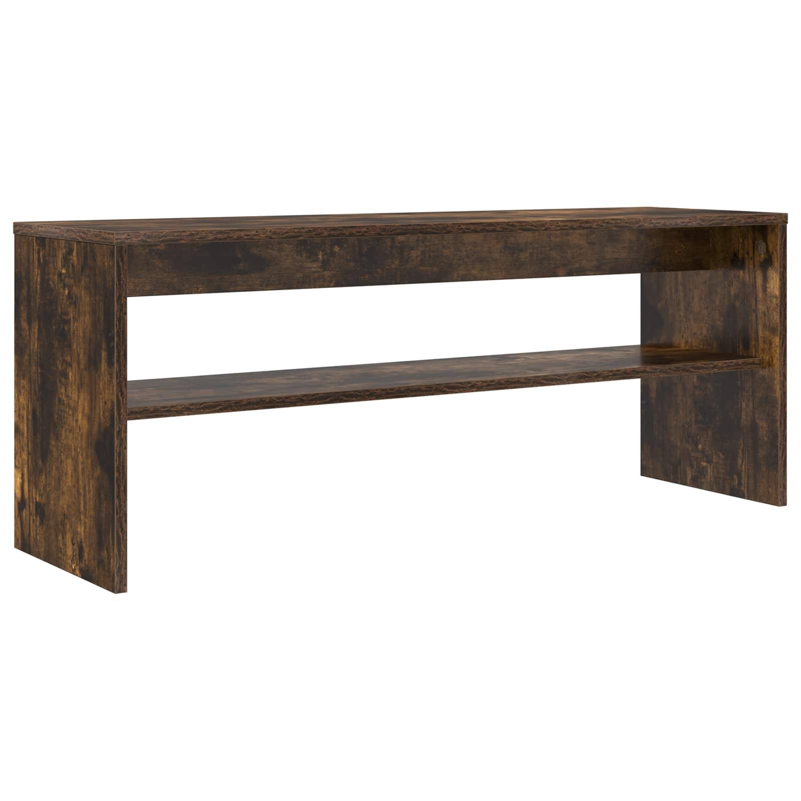 vidaXL TV-Schränk Geräucherte Eiche 100 x 30 x 40 cm Holzwerkstoff