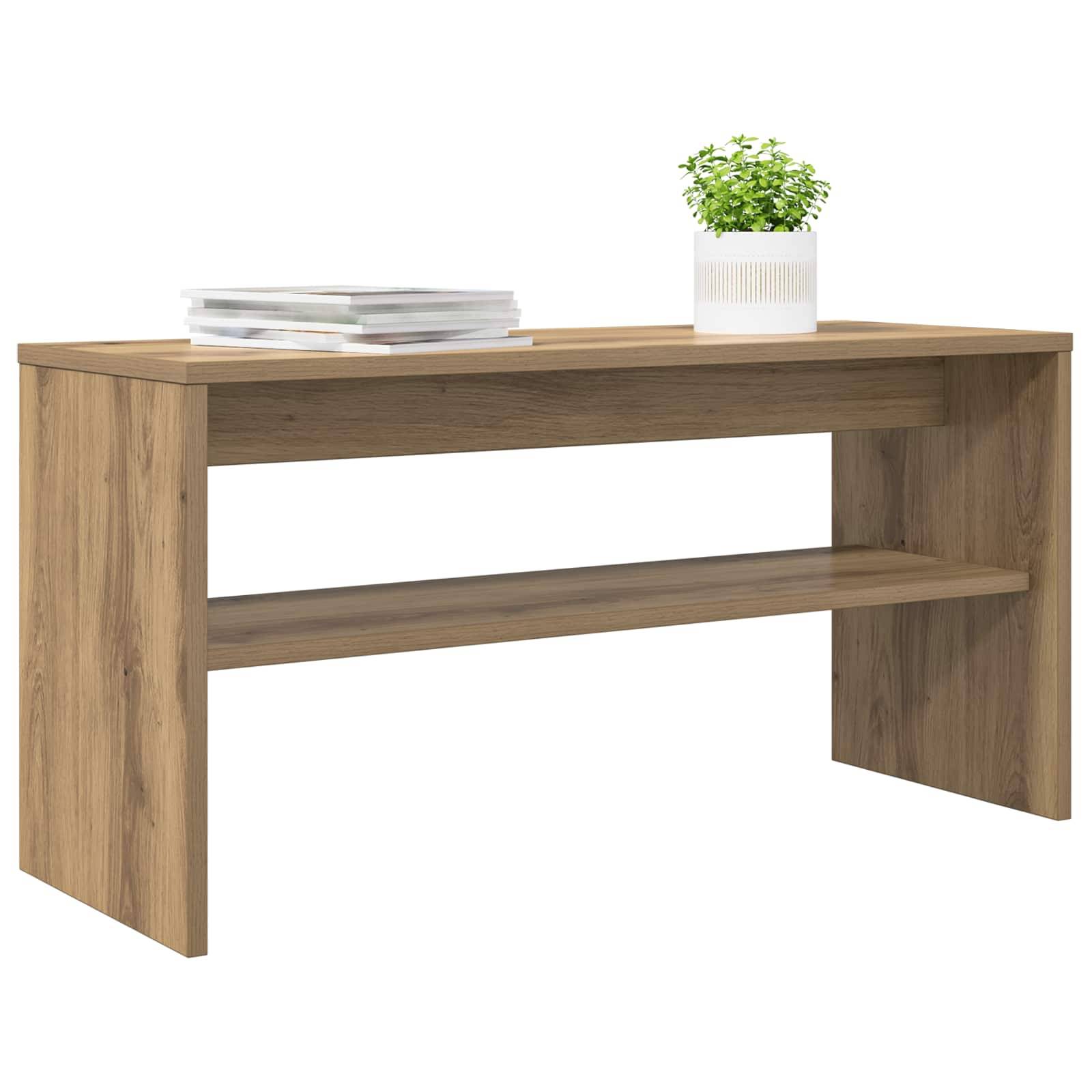 vidaXL TV-Schränk Artisan-Eiche 80 x 30 x 40 cm Holzwerkstoff