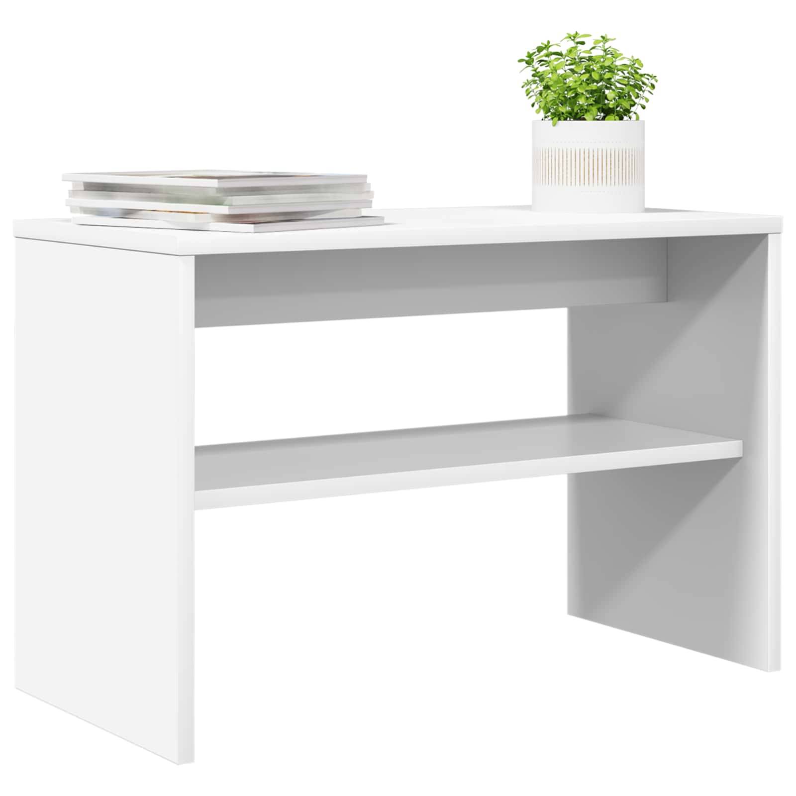 vidaXL TV-Schränk Weiß 60 x 30 x 40 cm Holzwerkstoff