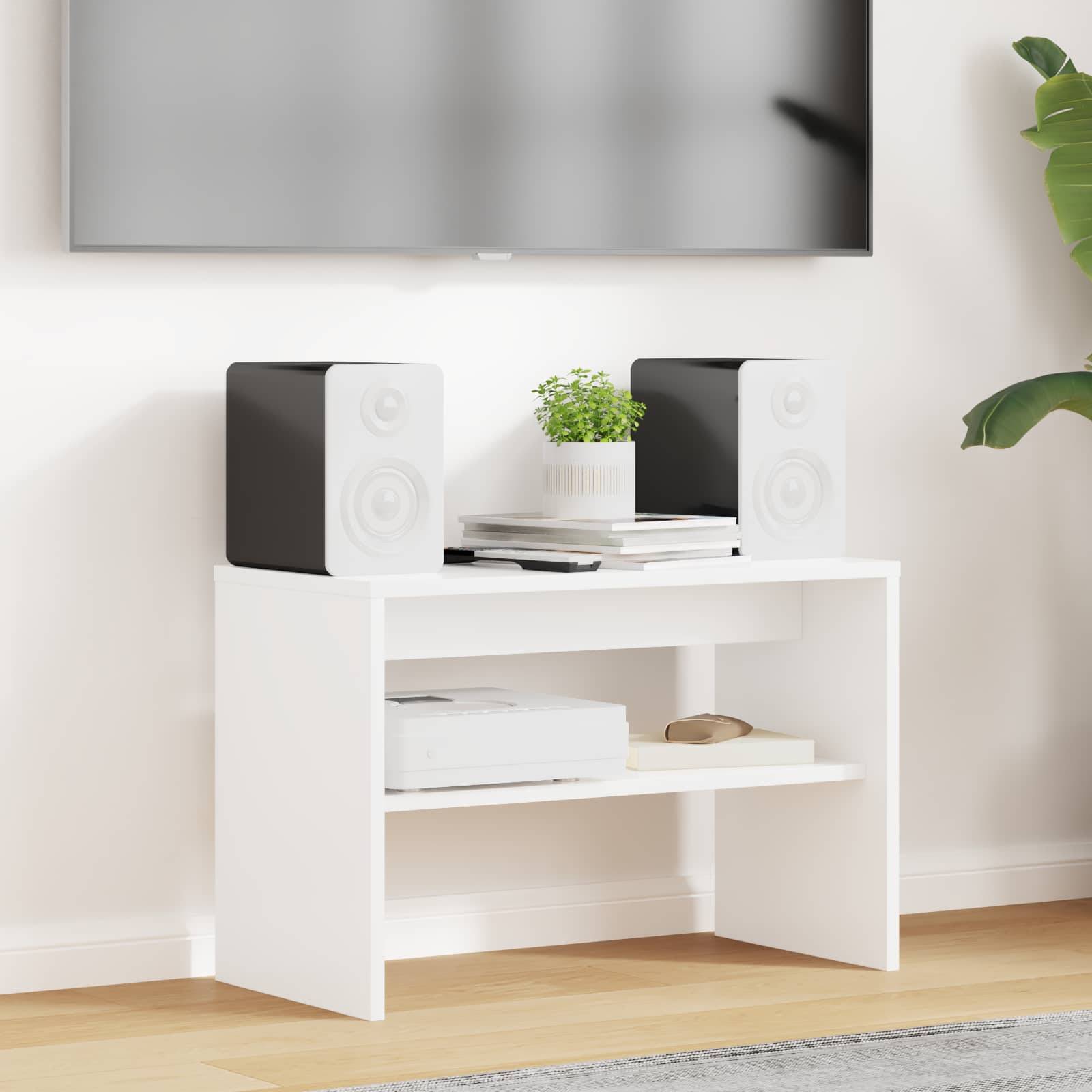 vidaXL TV-Schränk Weiß 60 x 30 x 40 cm Holzwerkstoff