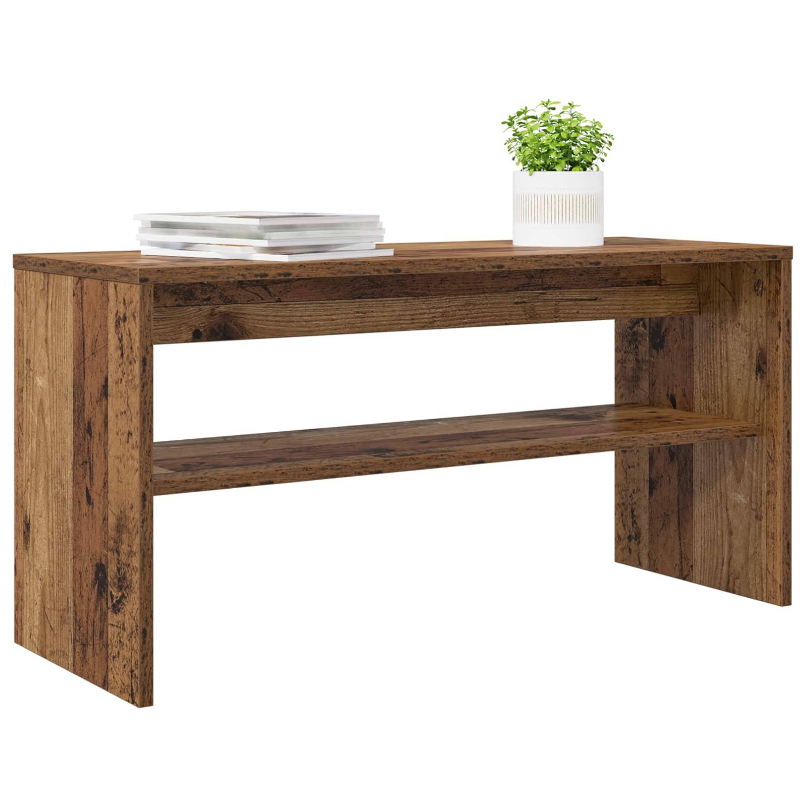 vidaXL TV-Schränk Altholz 80 x 30 x 40 cm Holzwerkstoff