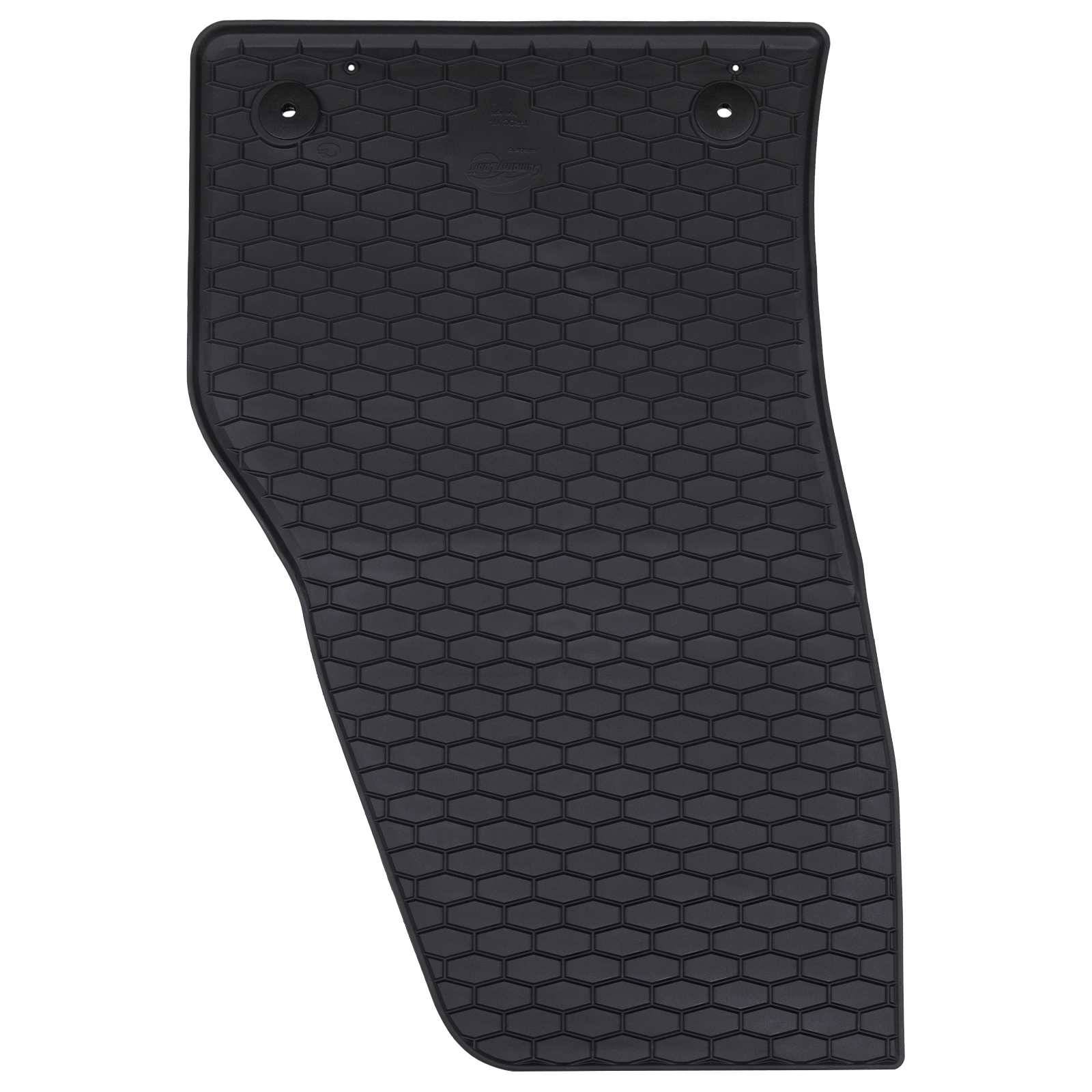 vidaXL Autofußmatte 4 pcs Schwarz geeignet für T-ROC Cabrio 2019-