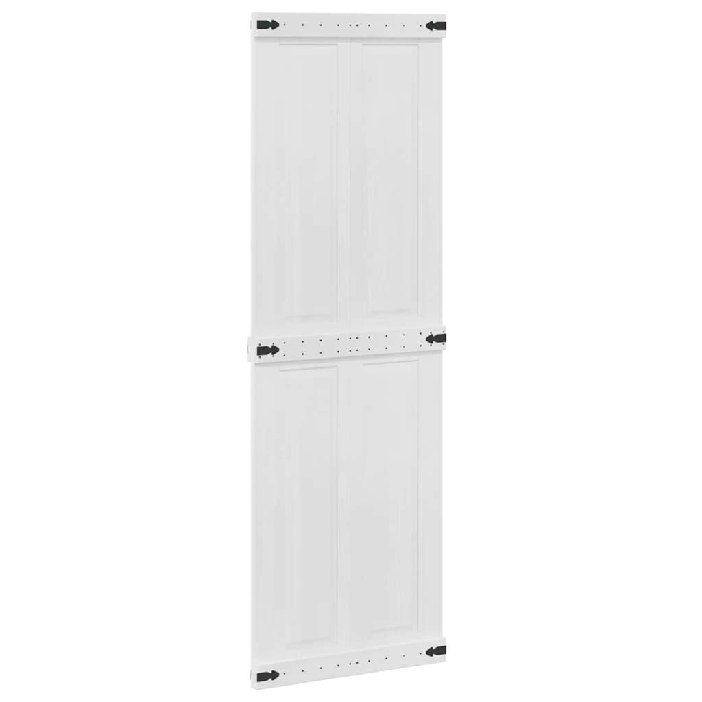 vidaXL Scheunentür Corona 70 x 210 cm Massives Kiefernholz