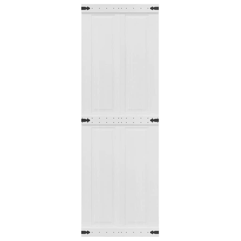 vidaXL Scheunentür Corona 70 x 210 cm Massives Kiefernholz