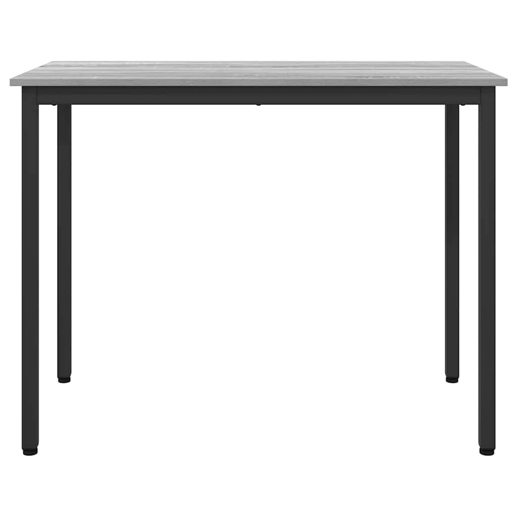 vidaXL Tisch Graues Sonoma 100 x 50 x 76,5 cm