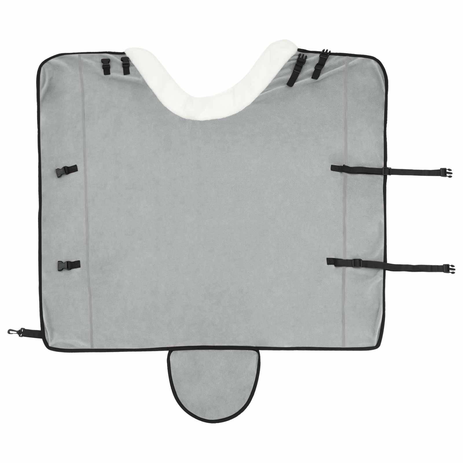 vidaXL Pferdedecke Dunkelgrün 165 cm Polarfleece