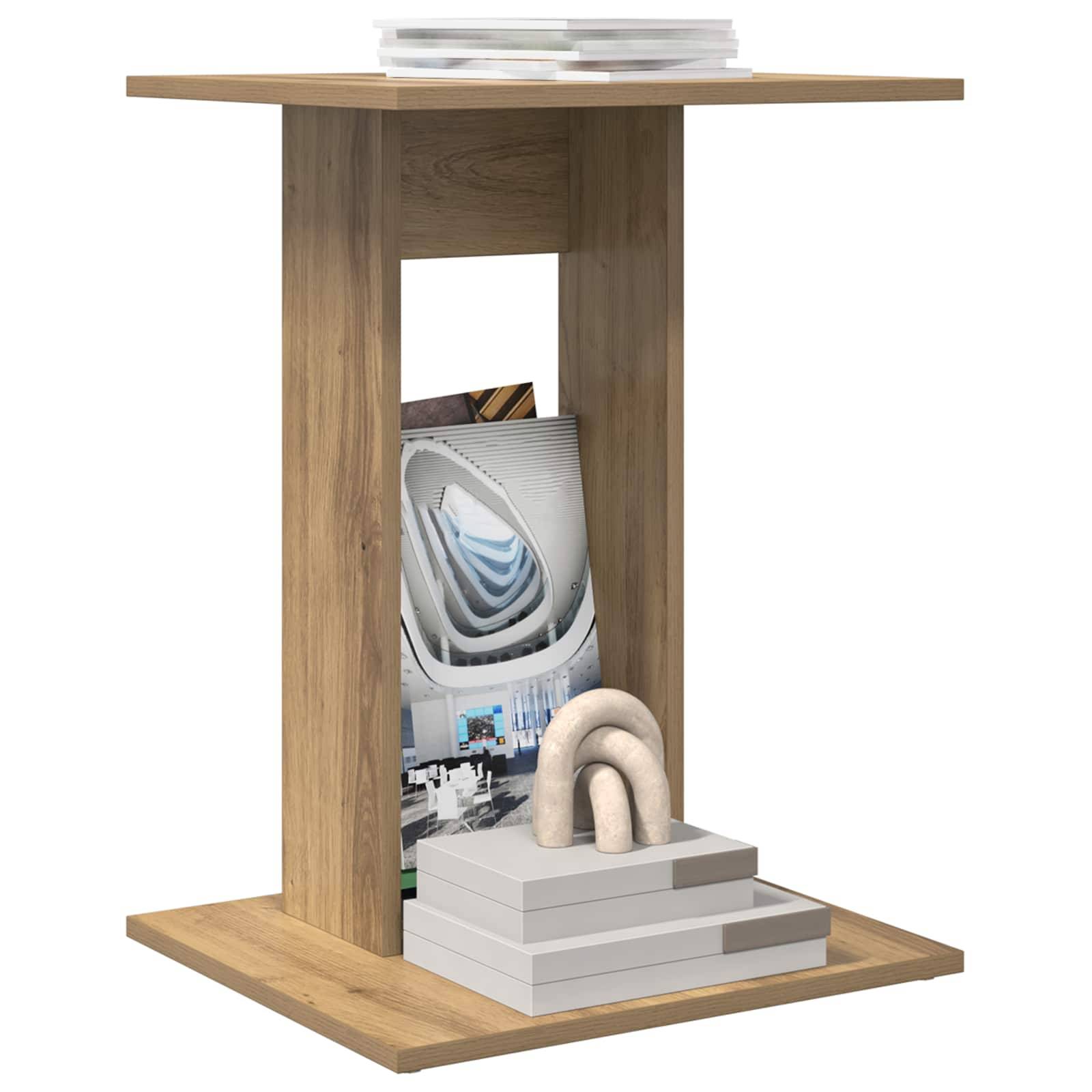 vidaXL Beistelltisch Artisan-Eiche 45 x 40 x 62,5 cm Holzwerkstoff