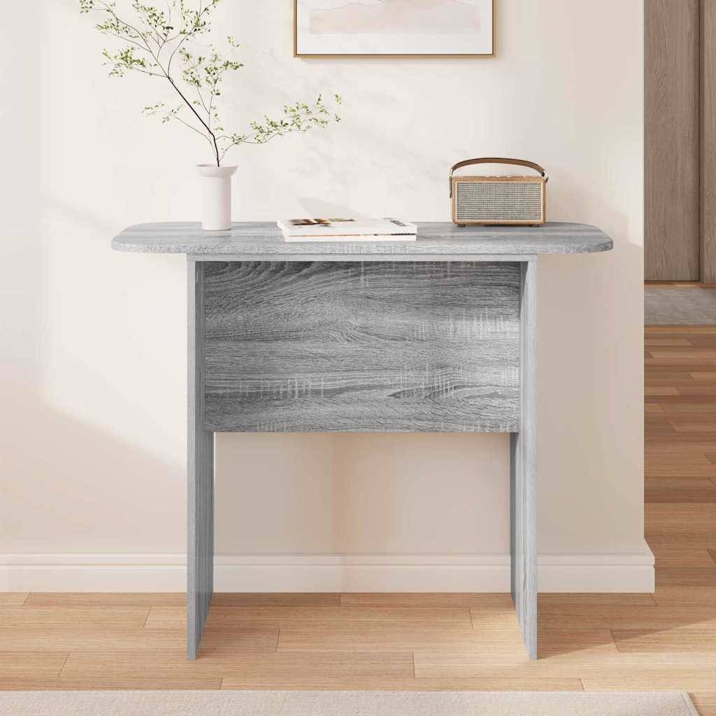vidaXL Konsolentisch Graues Sonoma 93 x 40 x 75 cm Holzwerkstoff