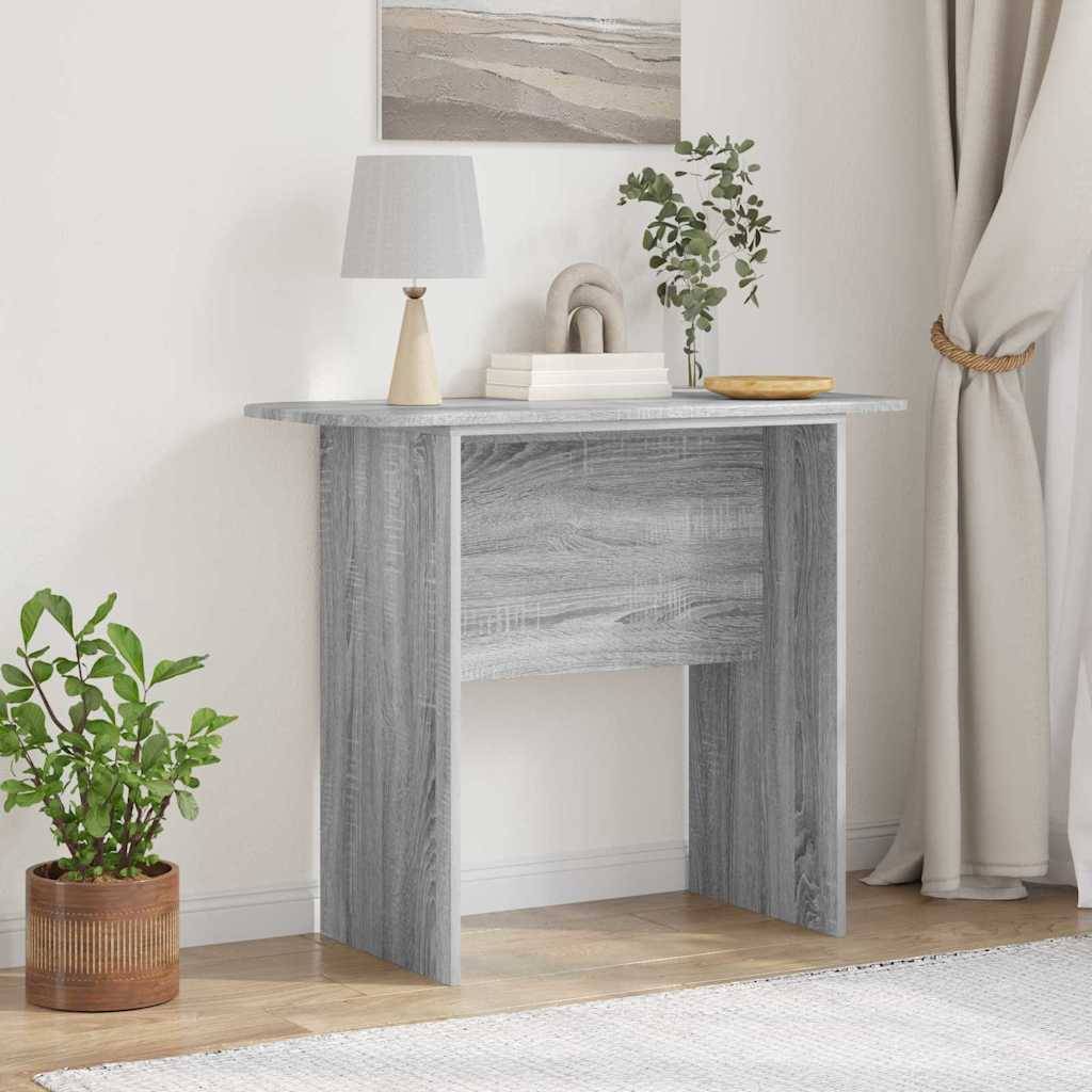 vidaXL Konsolentisch Graues Sonoma 93 x 40 x 75 cm Holzwerkstoff