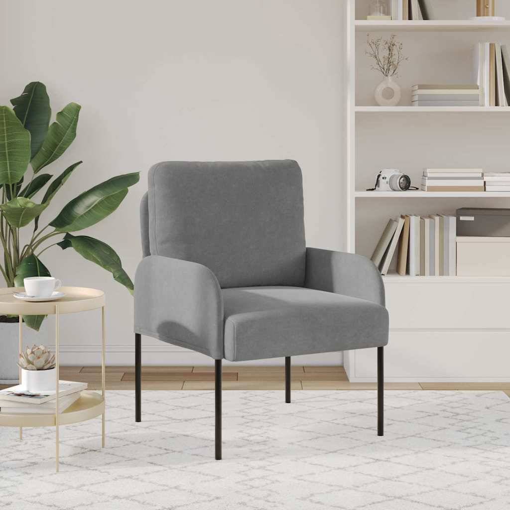 vidaXL Sofas mit Kissen 55cm Dunkelgrau Sperrholz