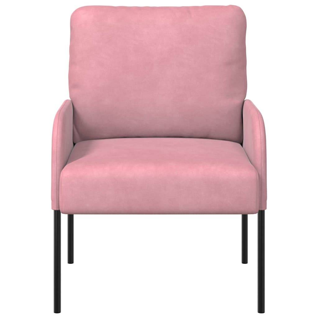 vidaXL Sofas mit Kissen 55cm Rosa Sperrholz