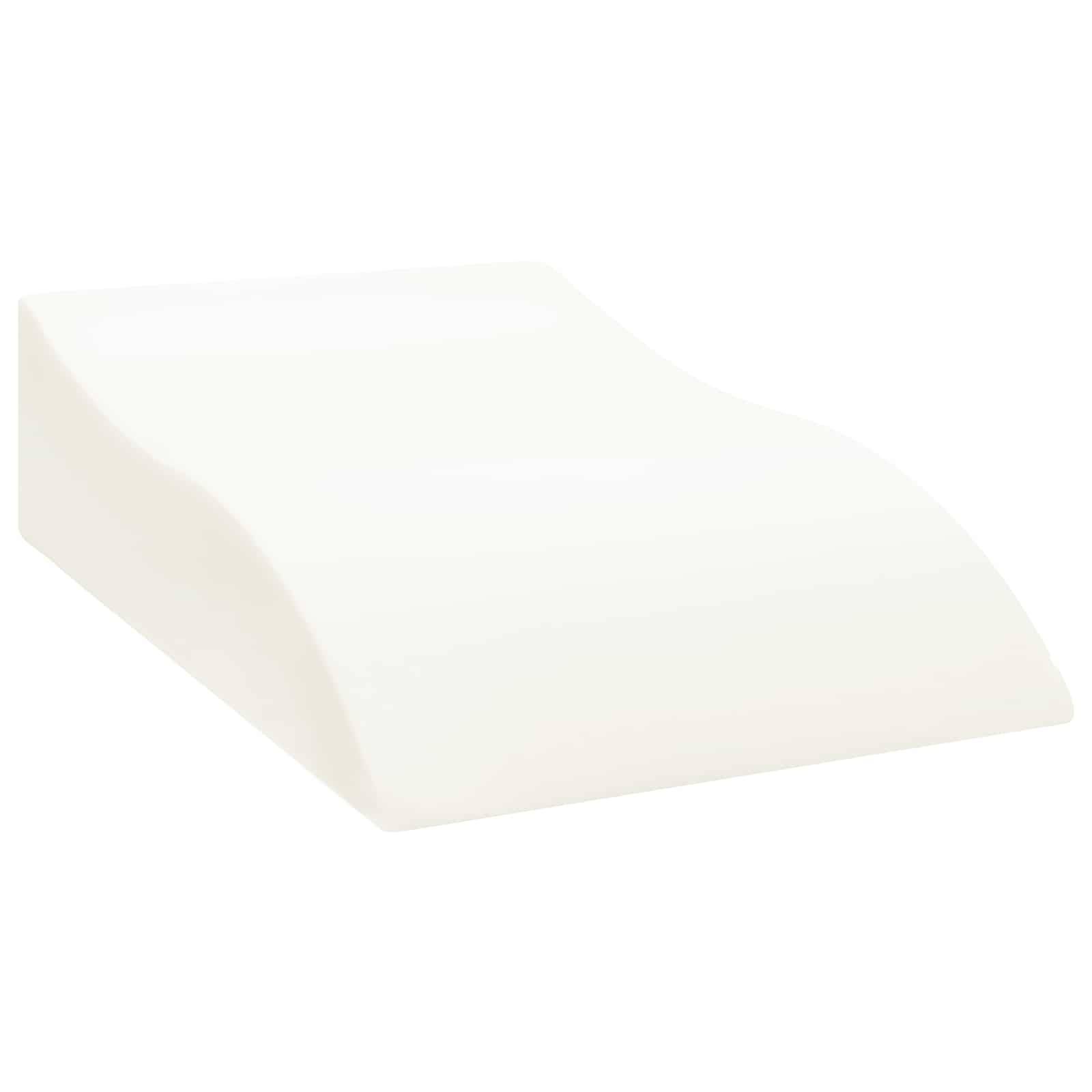 vidaXL Beinkissen Grau 68 x 40 x 18 cm PU-Schaum