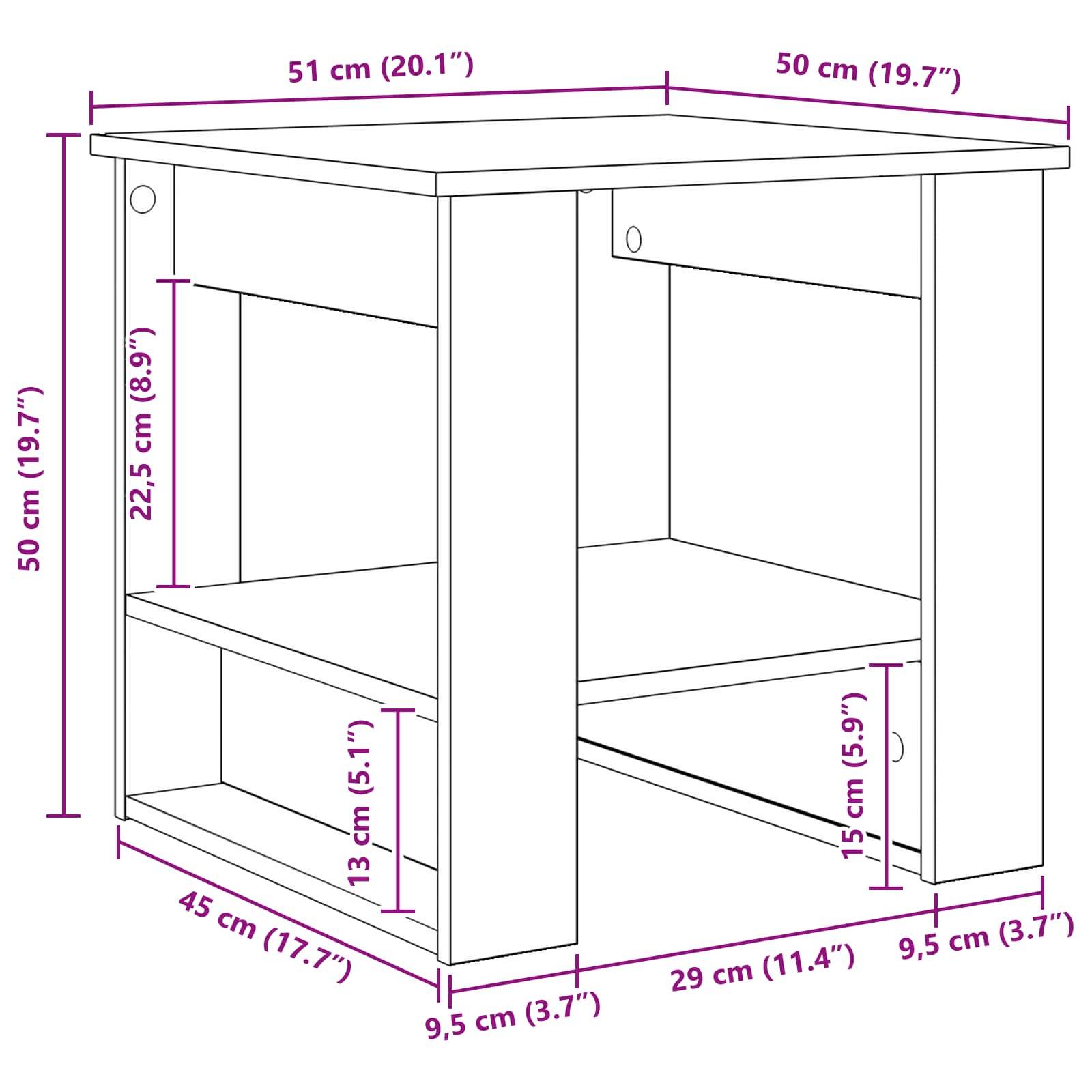 Ein Diagramm, das die Abmessungen eines Bettgestells mit angebrachtem Kopfteil zeigt. Das Bett misst 203,5 cm × 200 cm mit einer Höhe von 84 cm.