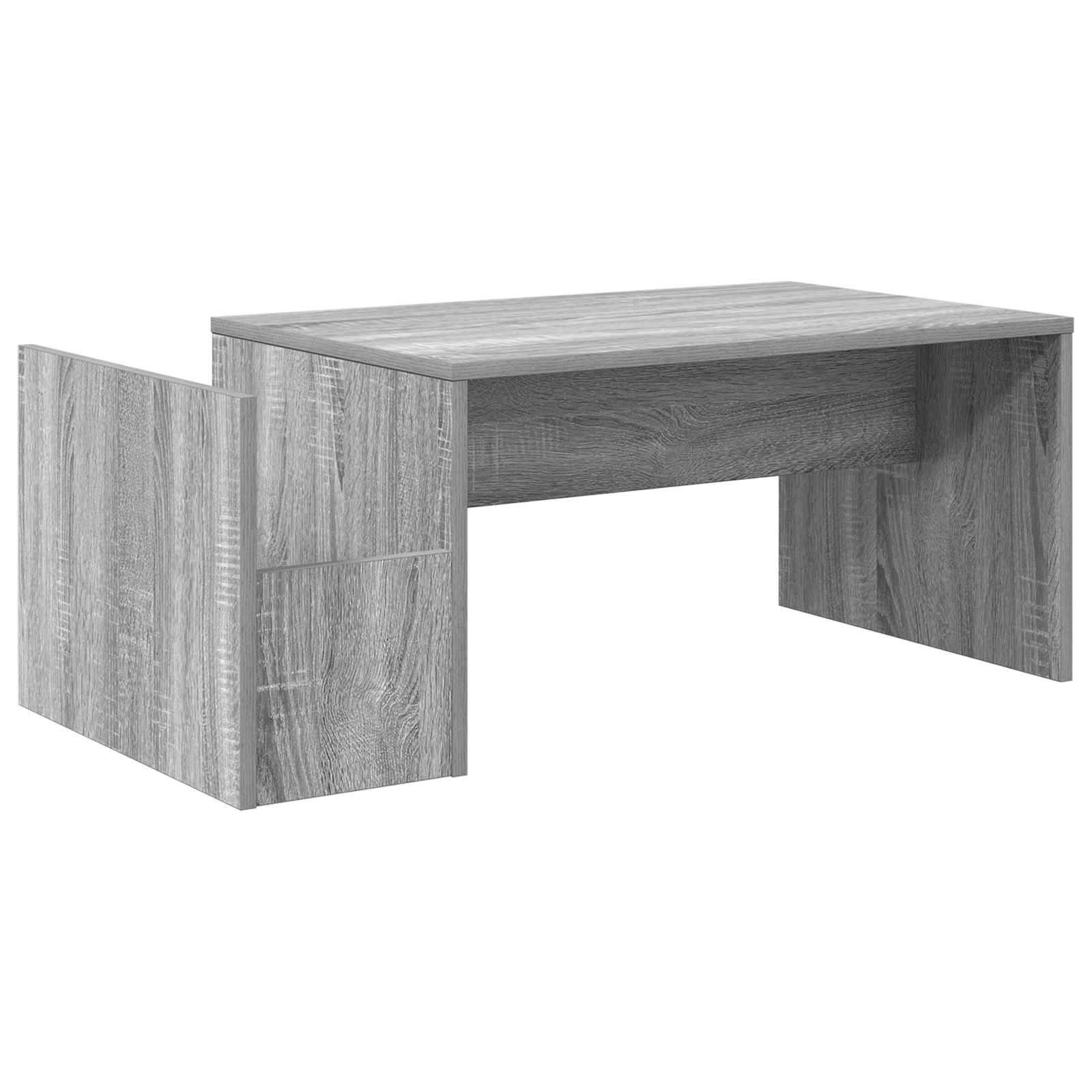 vidaXL Couchtisch Graues Sonoma 90 x 45 x 35 cm Holzwerkstoff