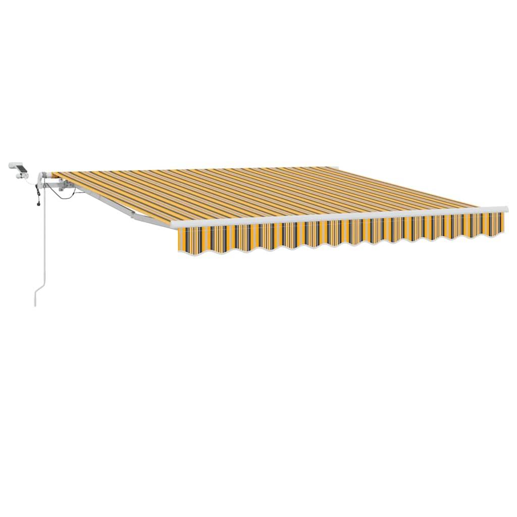 vidaXL Einziehbare Markise Mehrfarbig 300 x 250 cm