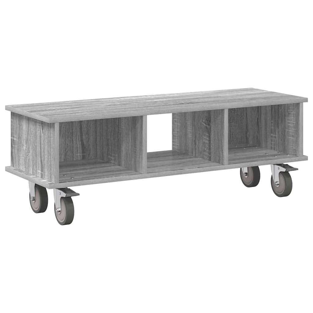 vidaXL TV-Ständer Graues Sonoma 100 x 35 x 35 cm Holzwerkstoff