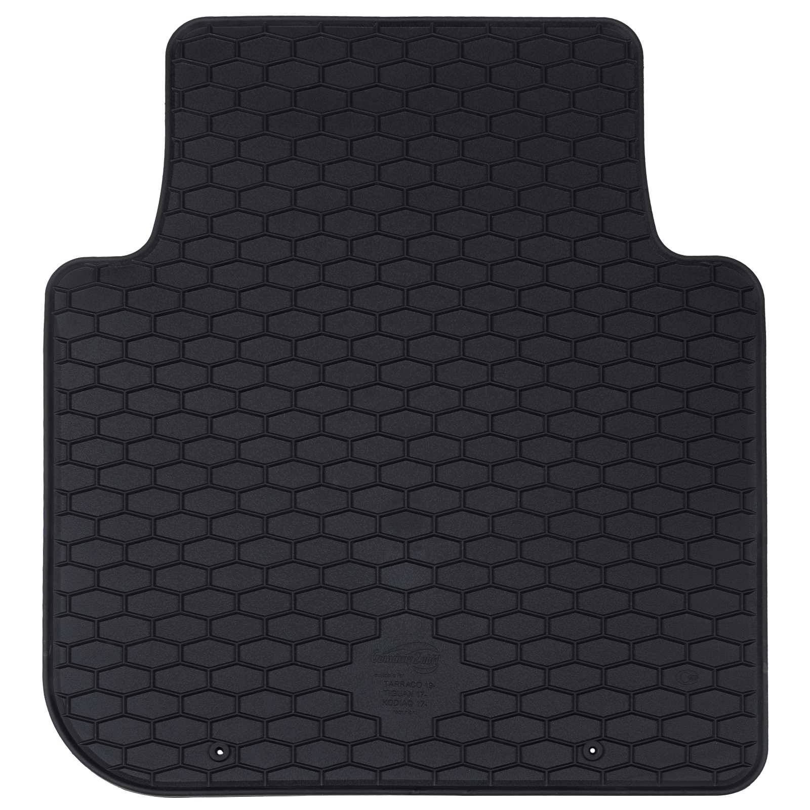 vidaXL Autofußmatte 4 pcs Schwarz Geeignet für Škoda KODIAQ 2017-2023