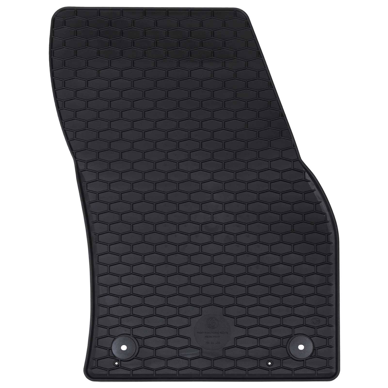 vidaXL Autofußmatte 4 pcs Schwarz Geeignet für Škoda KODIAQ 2017-2023