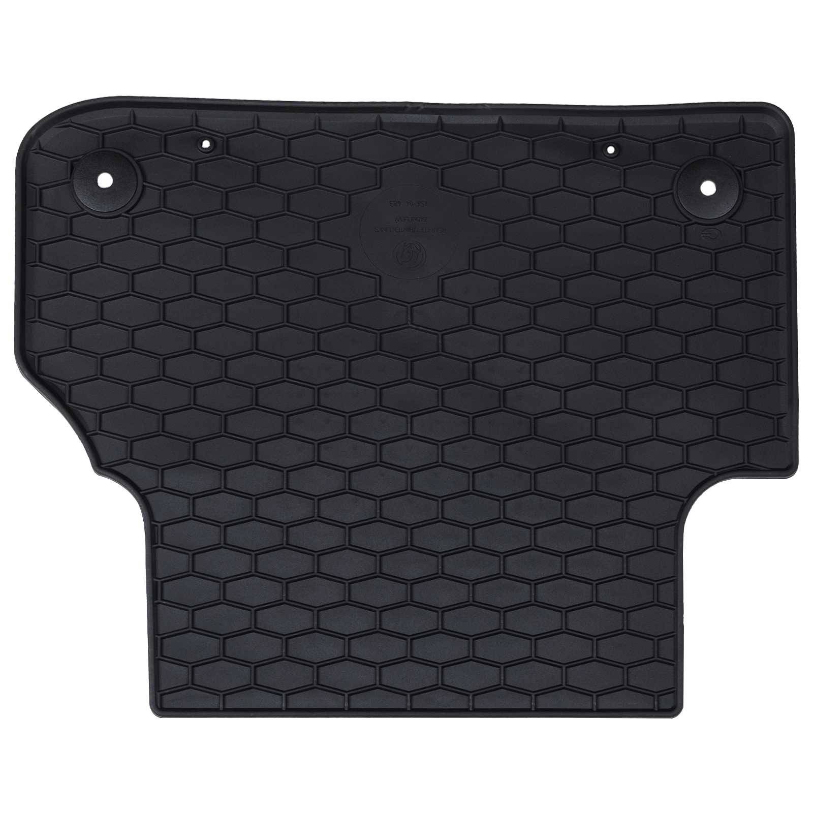 vidaXL Autofußmatte 4 pcs Schwarz Geeignet für Audi A4 B9 2015-2024