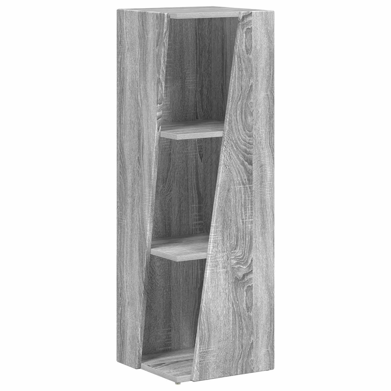 vidaXL Seitenregal Graues Sonoma 33 x 32 x 100,5 cm Holzwerkstoff