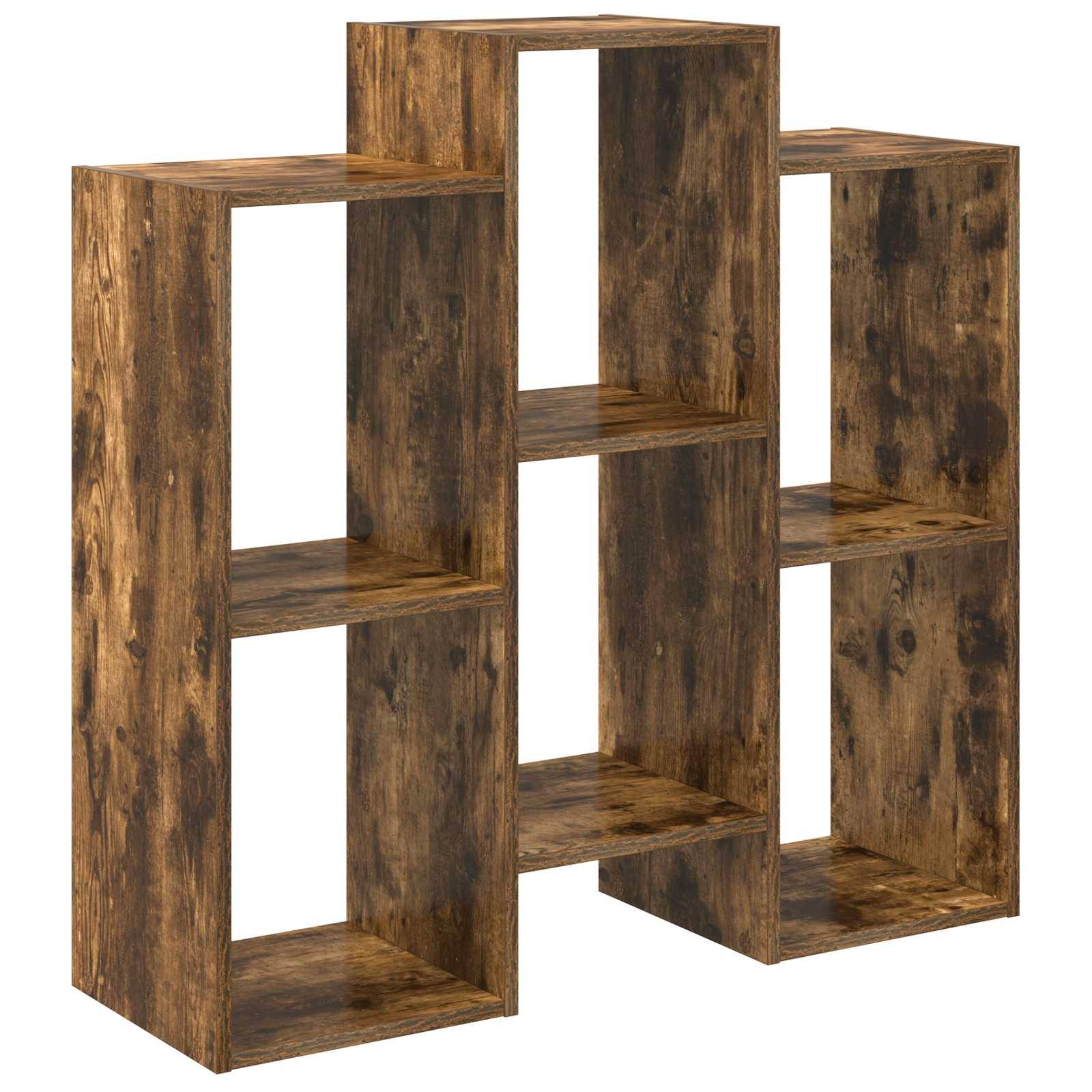 vidaXL Sideboard Geräucherte Eiche 90 x 30 x 90 cm