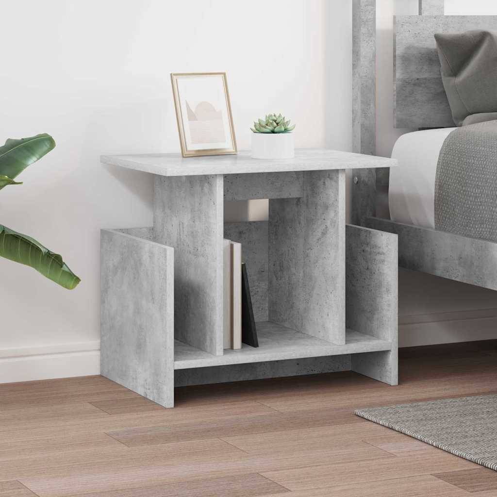 vidaXL TV-Ständer Beton Grau 50 x 35 x 45 cm Holzwerkstoff
