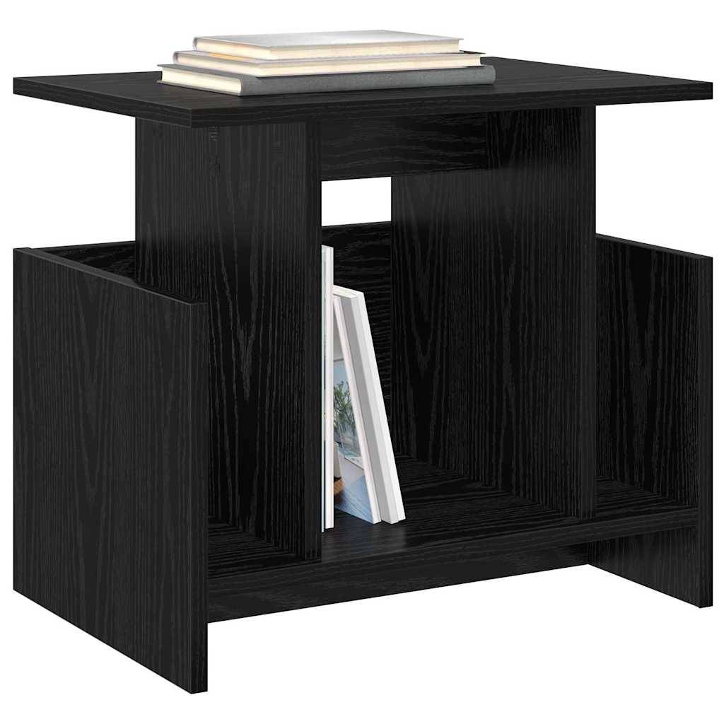 vidaXL TV-Ständer Schwarz Eichen-Optik 50 x 35 x 45 cm Holzwerkstoff
