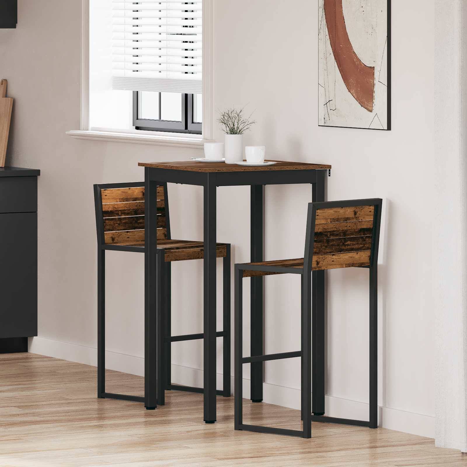 vidaXL Stehtisch Holzwerkstoff