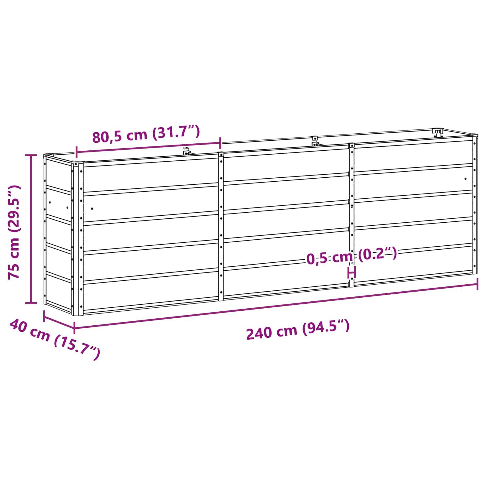 Eine horizontal gerippte grüne Garagentür mit Metallrahmen und zentralem vertikalem Scharnier.